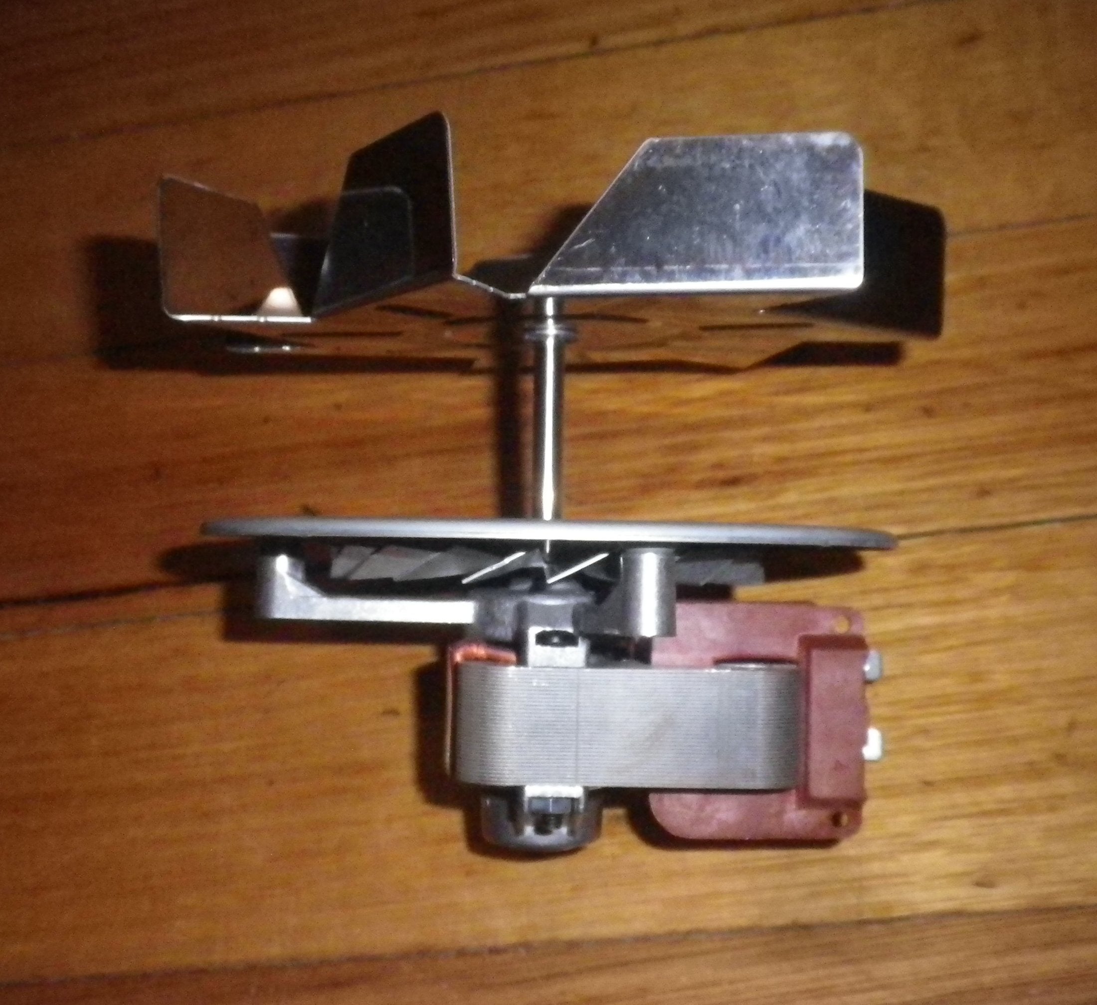 Universal Fan-Forced Oven Fan Motor with Blade & Extended Shaft - Part # OVK103