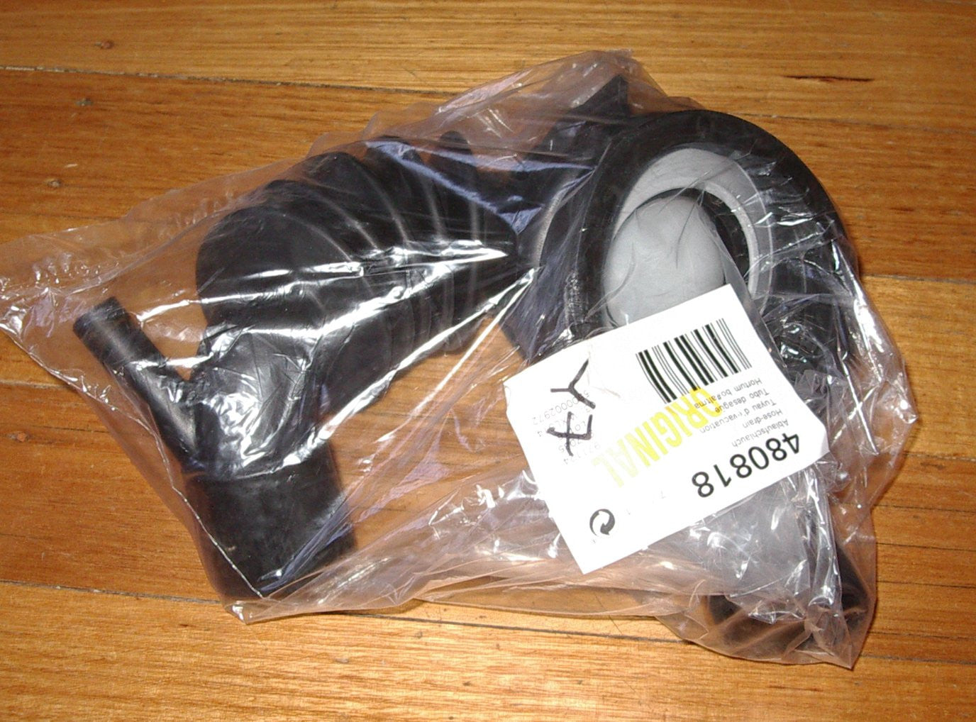 Bosch Washing Machine Drain Sump Flexible Bellows Hose - Replacement Part # 480818