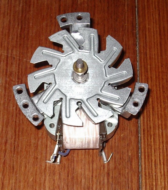 240VAC Fan Motor (Part #0214777077) for Westinghouse & Simpson Stoves