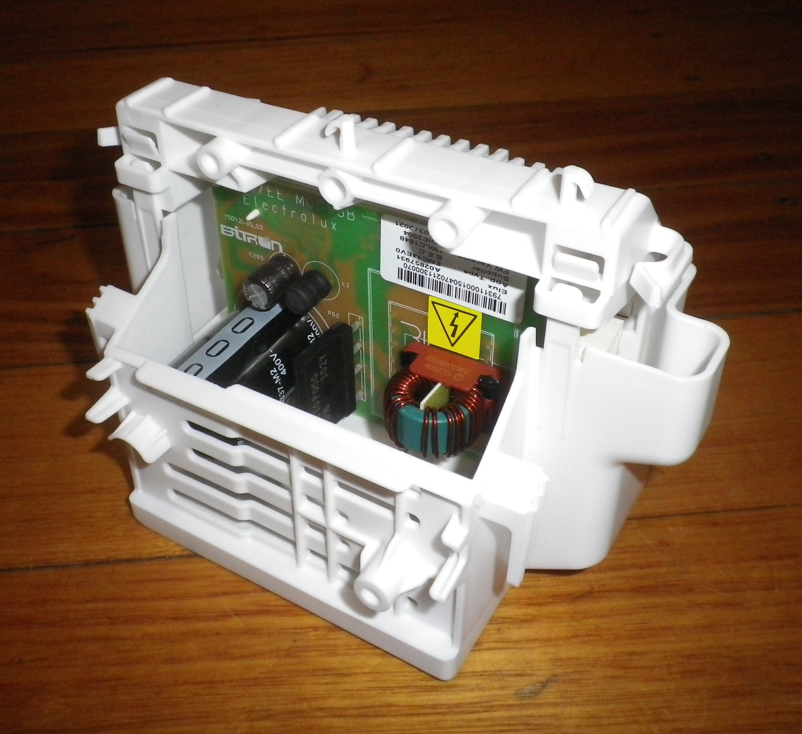 Authentic AEG LF8E8411A Front - Loading Washer EMC14 Main Motor Control Printed Circuit Board - Part Number 30414539