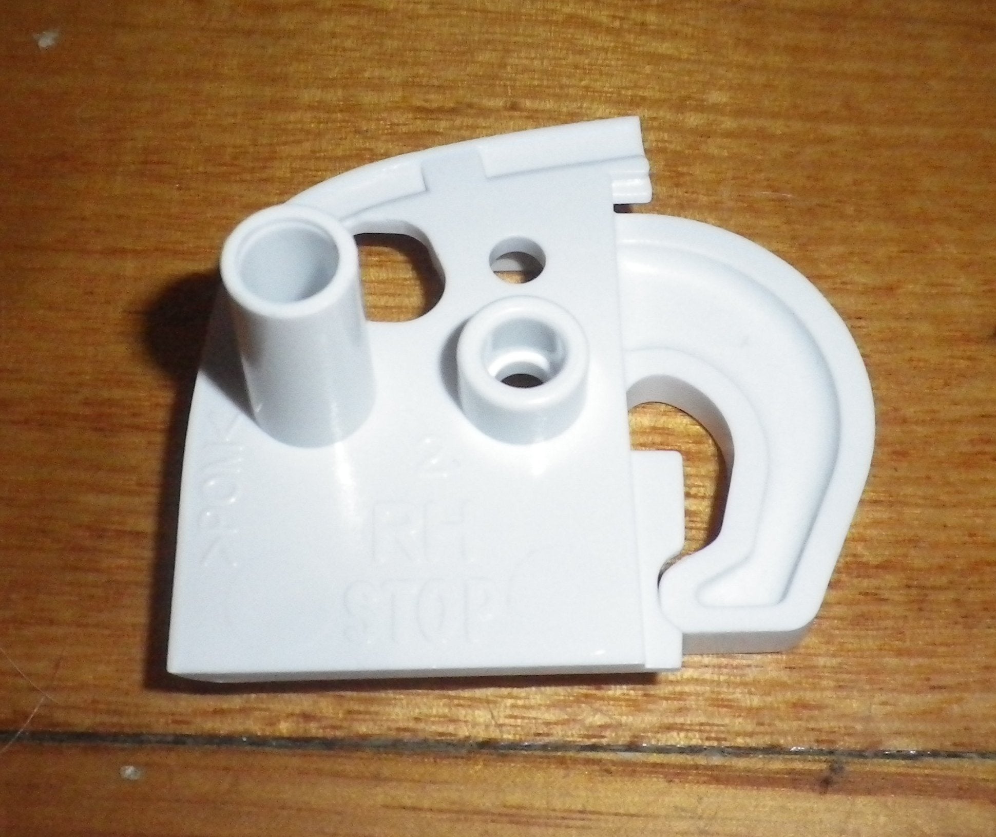 Fisher & Paykel White Refrigerator Door Closing Hook Stop with 4 Holes - Replacement Part # FP843386