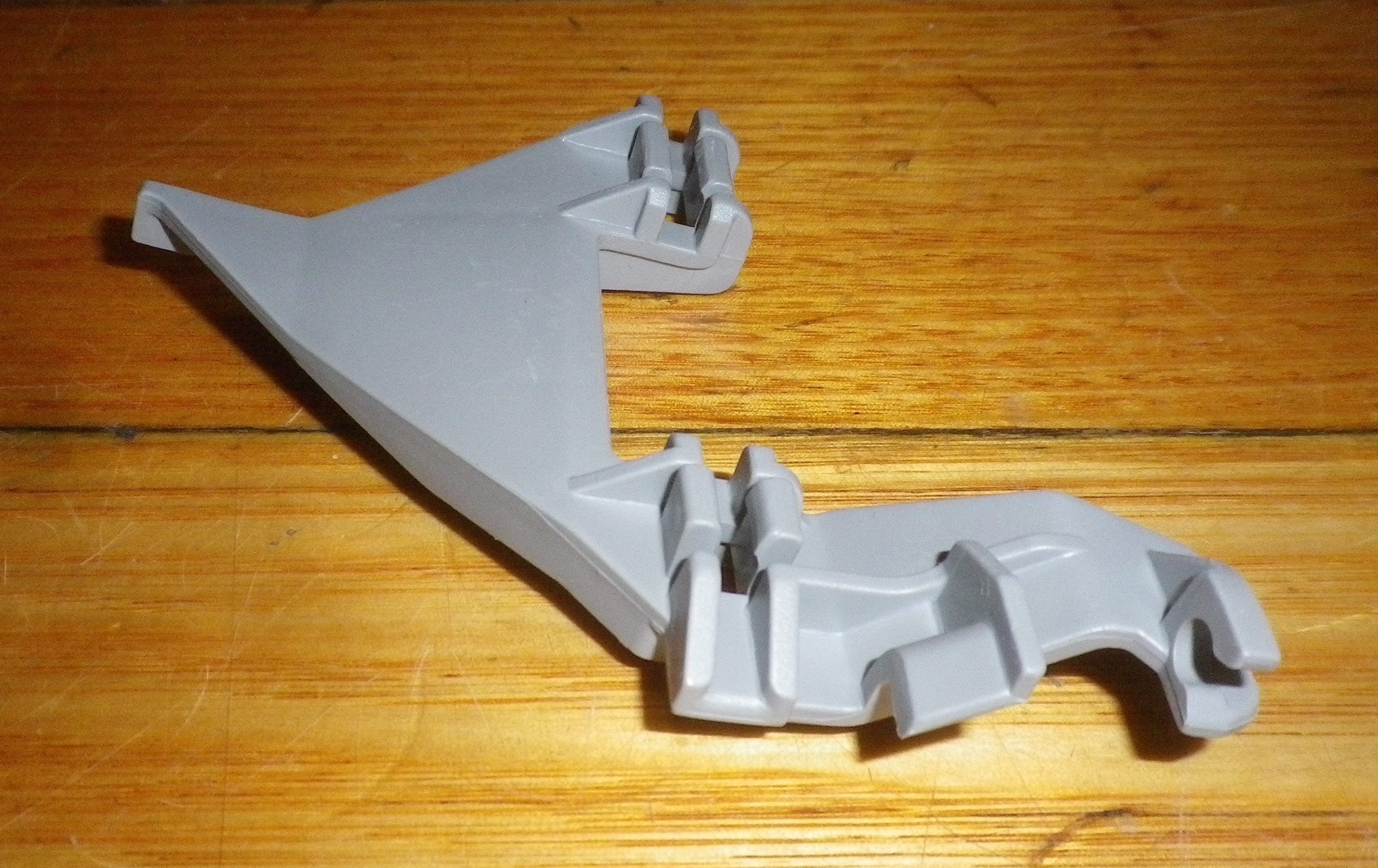 High - Quality Bosch SGI, SGS, SGU Series Dishwasher Lower Basket Front Triangular Stop Clip - Part Number 601260