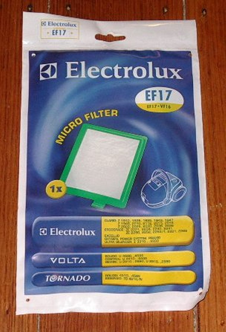 Excellio Oxygen ErgoSpace Vacuum Cleaner Filter EF17 - Genuine Replacement