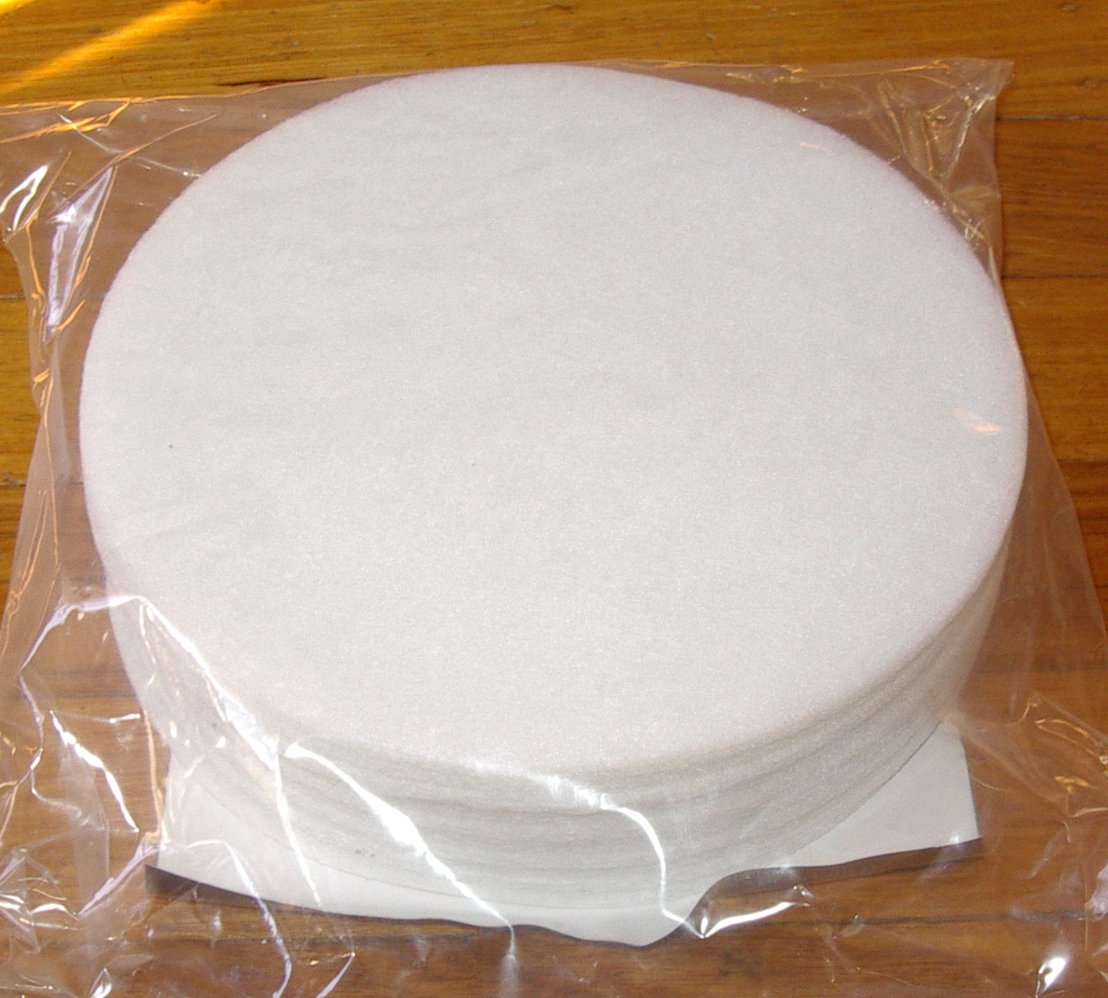High - Quality Pullman PV9, PV10, PV11 Backpack Vacuum Cleaner Pre - Motor Filter Pad Pack of 10 - Part Number FILTI1 - 10
