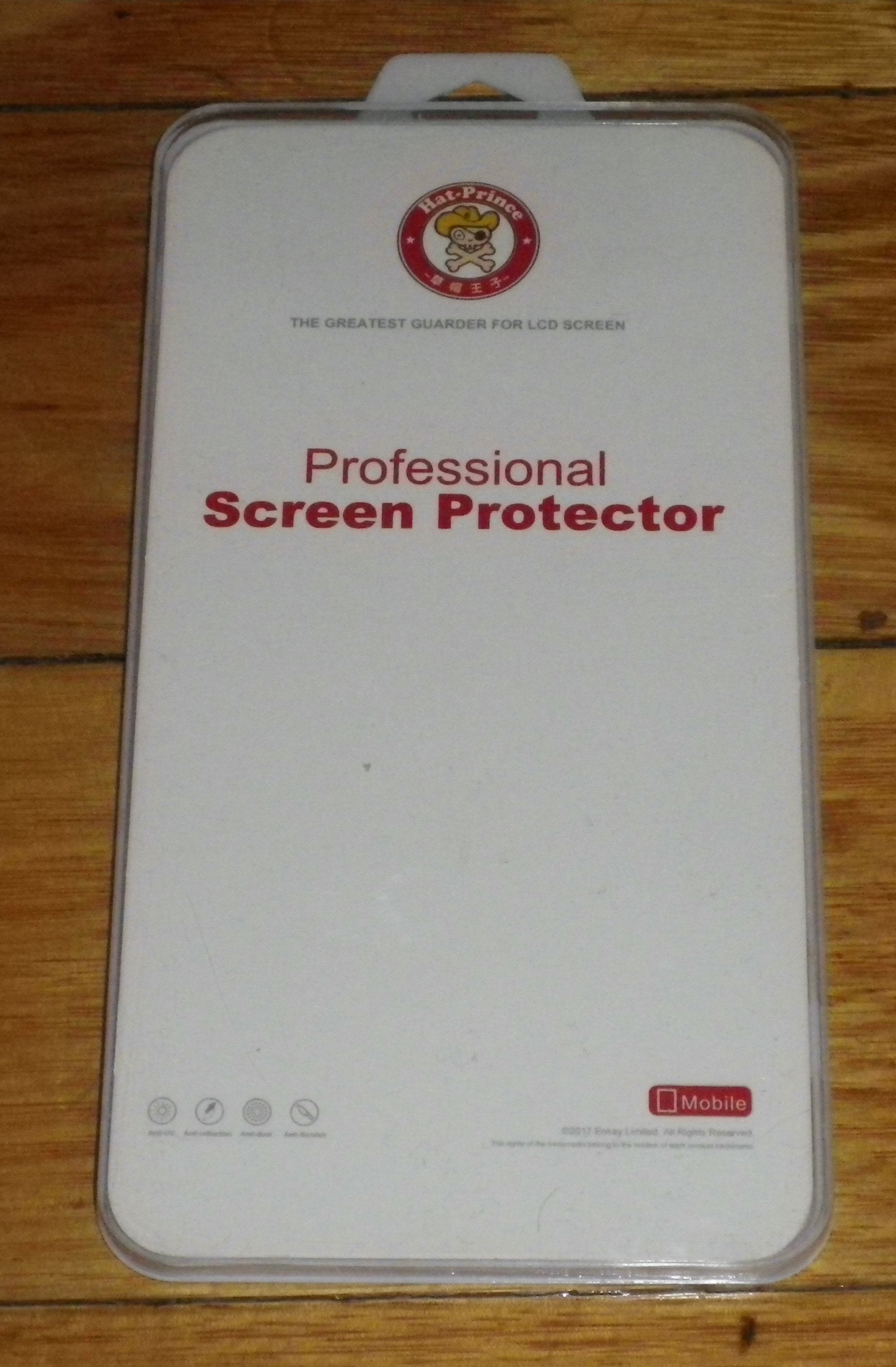 High - Transparent Polymer Film Screen Protector for Samsung Galaxy S8 - Part # SCG6920