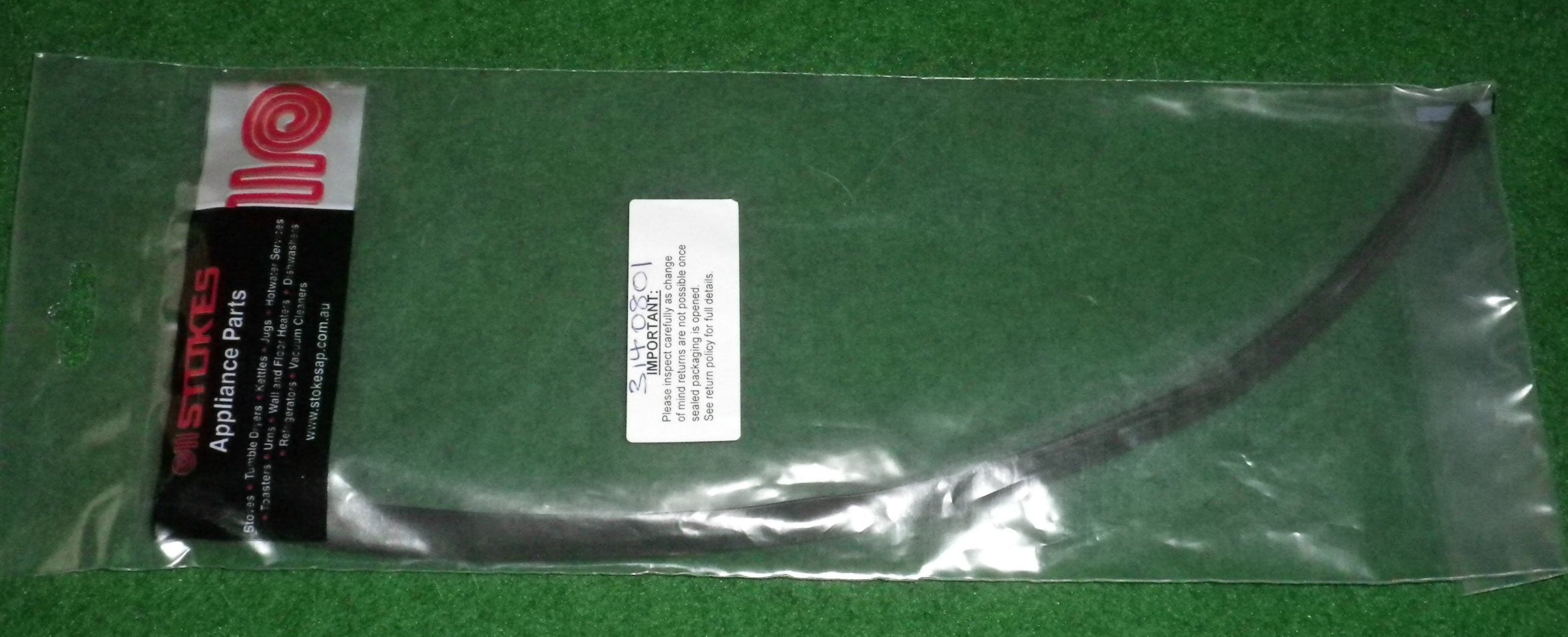 Affordable Universal Single - Sided Oven Door Seal for Ovens with 10 - 12 Inches (254mm to 305mm) Fit - Part Number 3140801