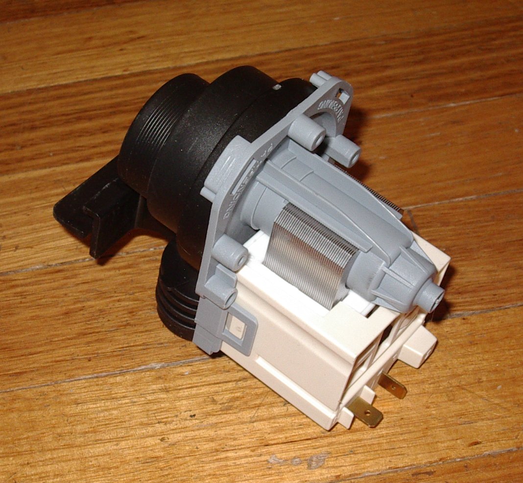 High - Performance Drain Pump Motor for Dishlex DX203, DX303 and Westinghouse SB908 Dishwashers - Part Number 50293177 - 00/7