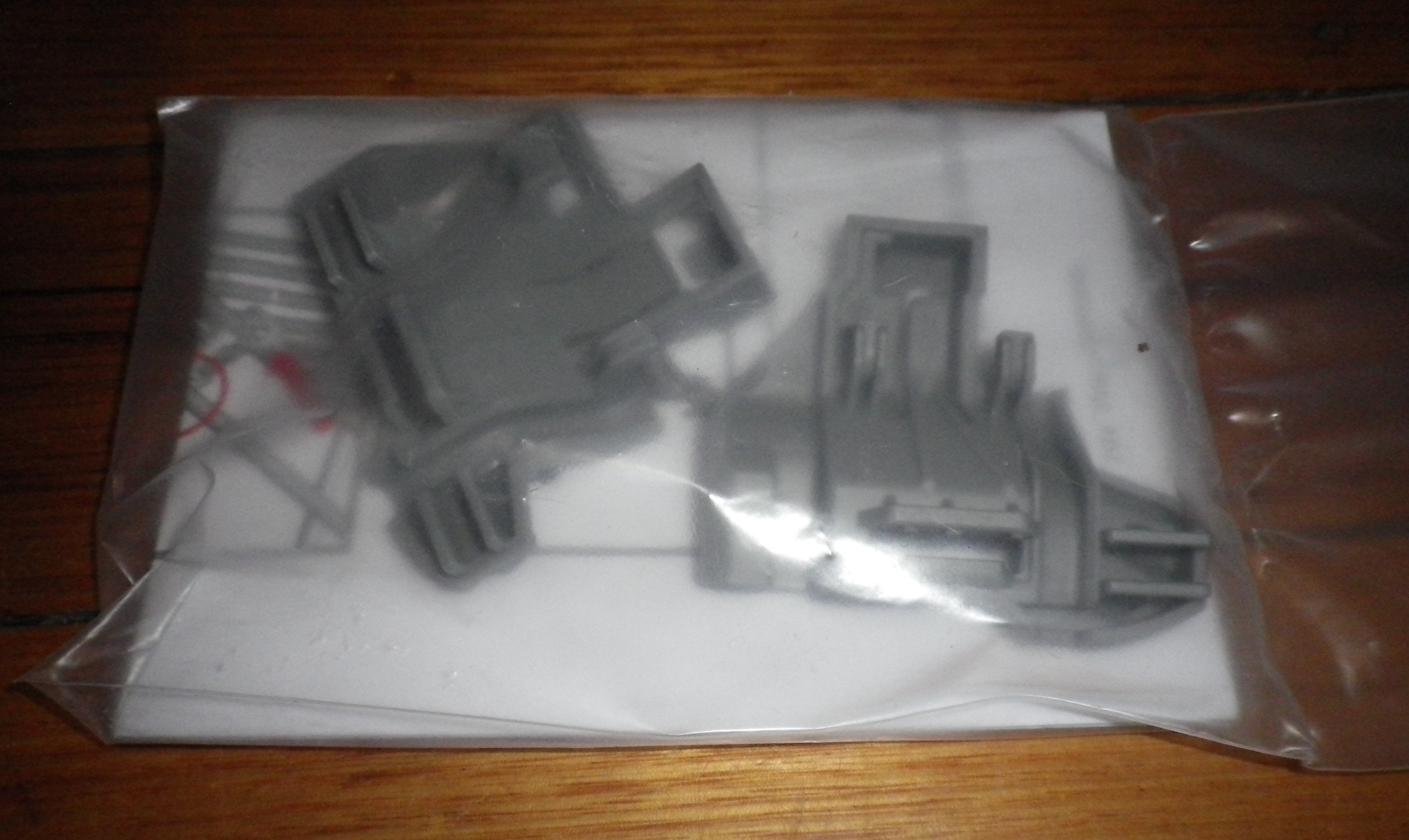 Bosch SMS & SMU Series Dishwasher Lower Basket Rack Clips (Pack of 2) - Part # 611482