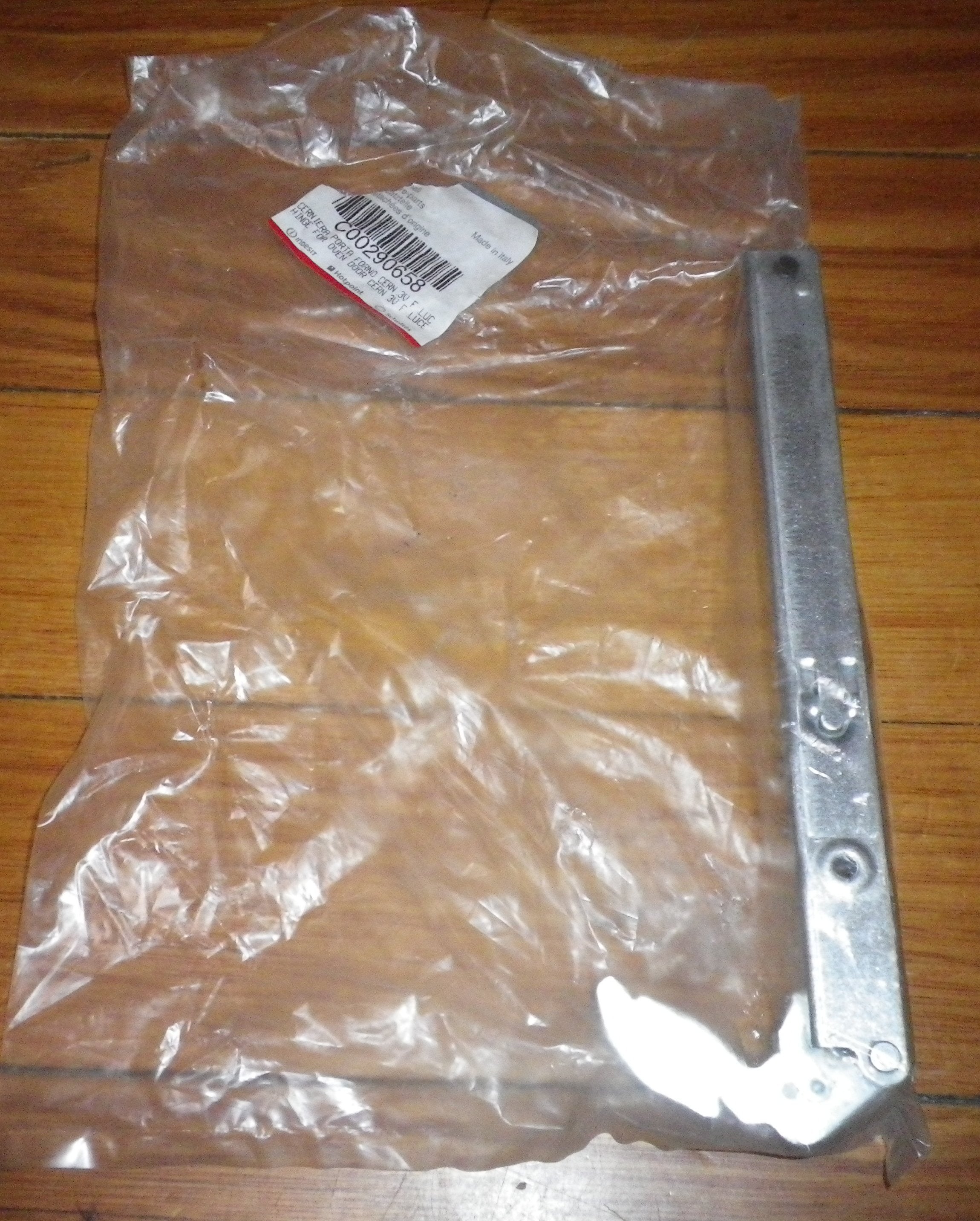 Ariston and Hotpoint Compatible Underbench Oven Door Hinge Assembly - Replacement Part # A290658, C00290658