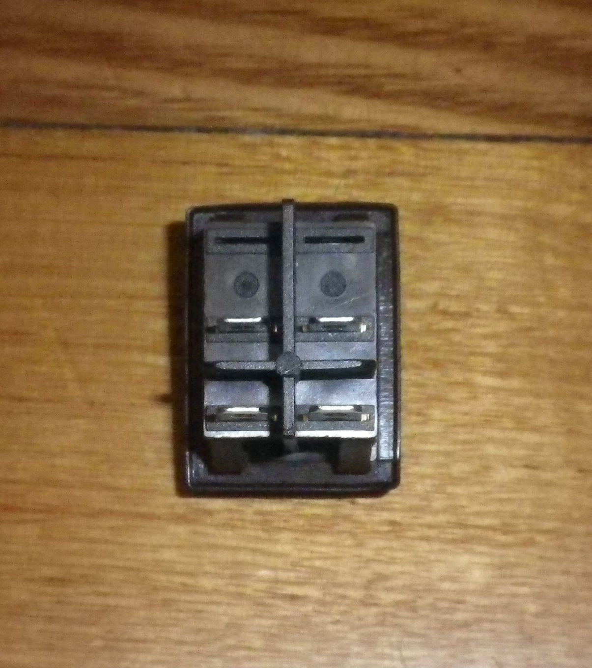 Universal Double Pole Single Throw (DPST) Green Lit Mains Rocker Switch with Rubber Boot - Part Number A310A, Electrical Switch Appliance