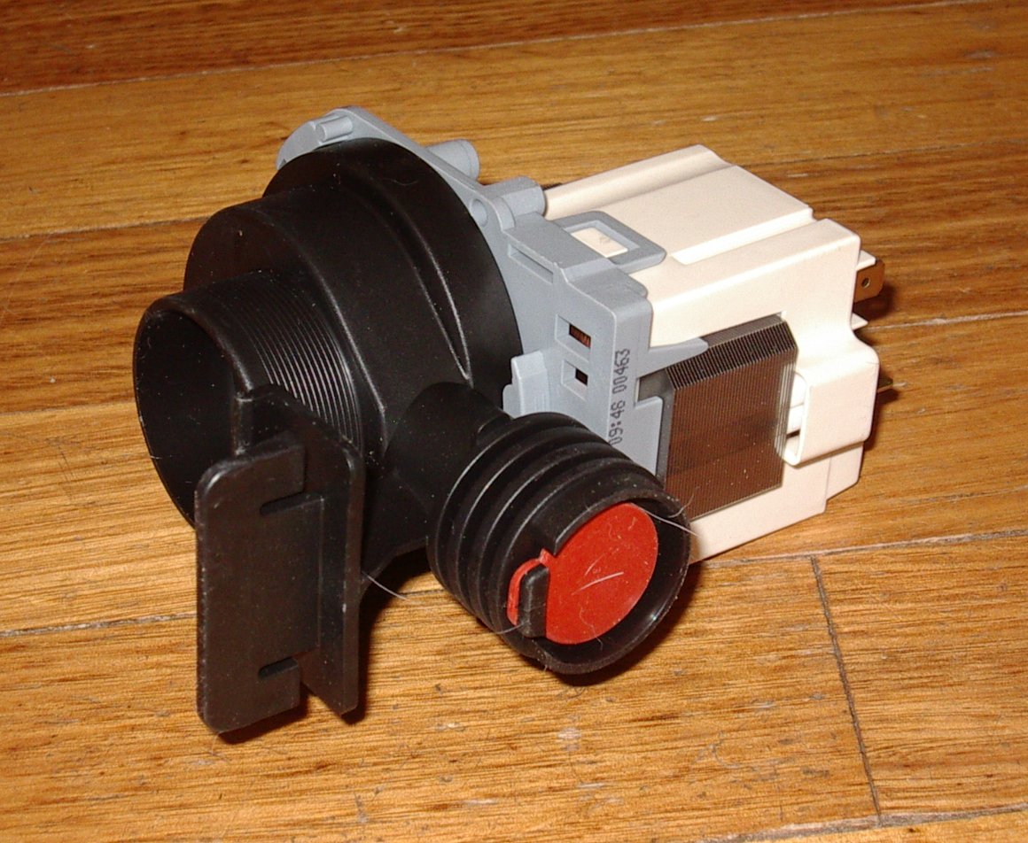High - Performance Drain Pump Motor for Dishlex DX203, DX303 and Westinghouse SB908 Dishwashers - Part Number 50293177 - 00/7