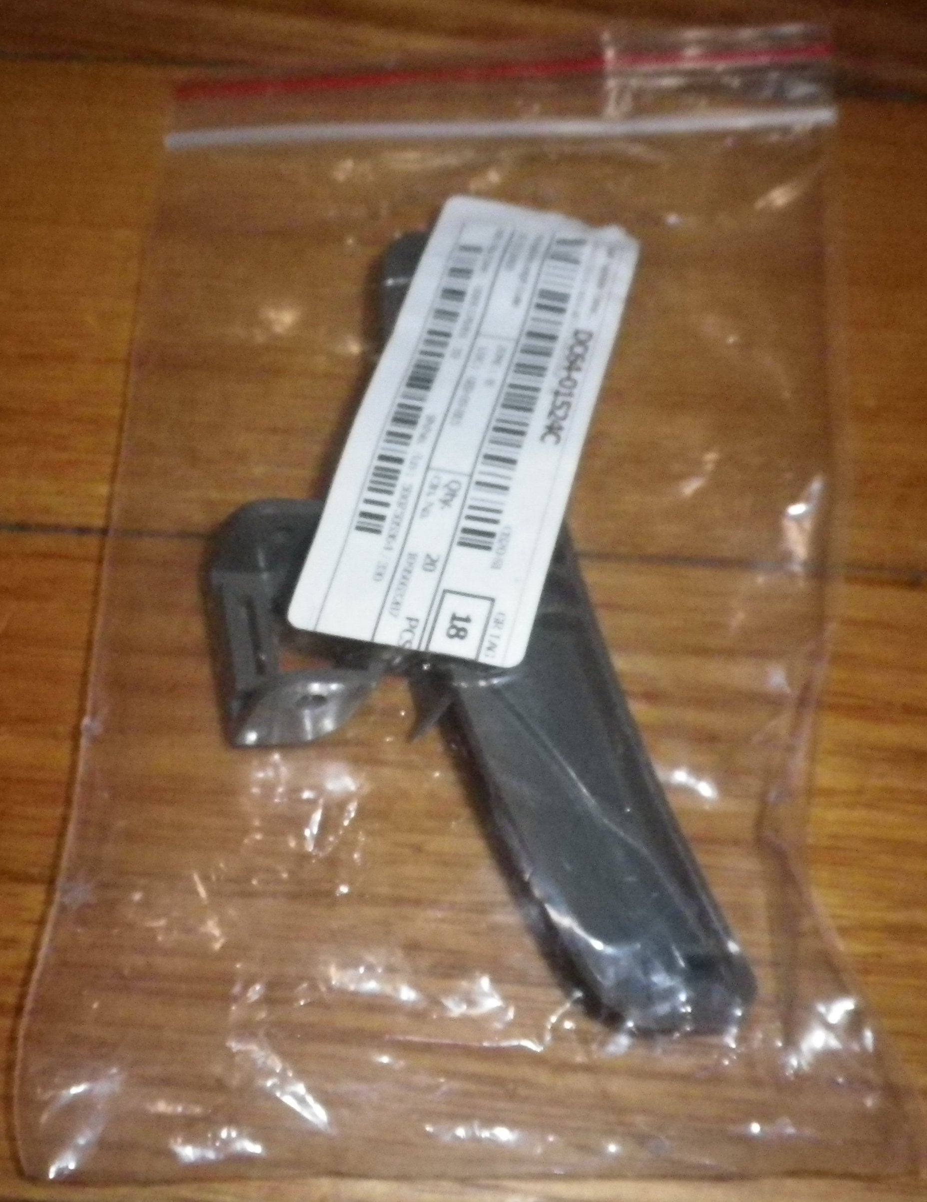 Samsung Dark Grey Front Loader Washing Machine Door Handle Lever - Part # DC64-01524C