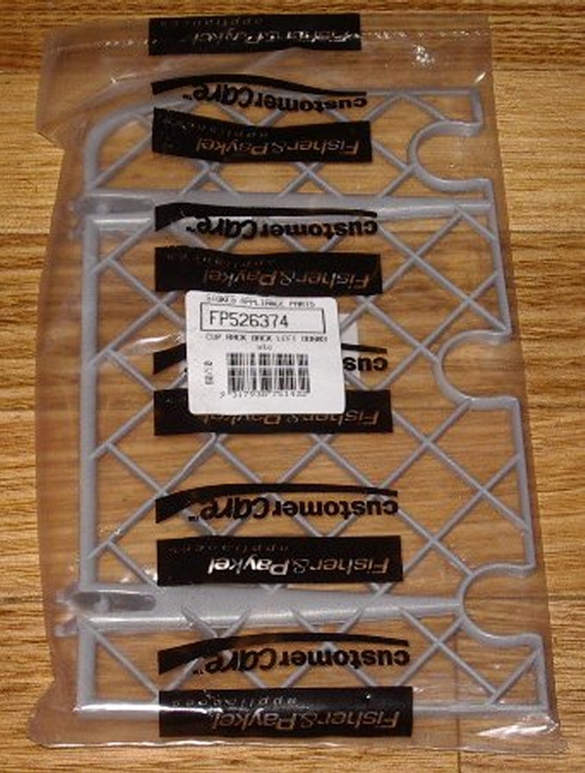 Fisher & Paykel Phase 3 and Phase 5 Dishdrawer Left Back Cup Rack Appliance Part - Part Number FP526374