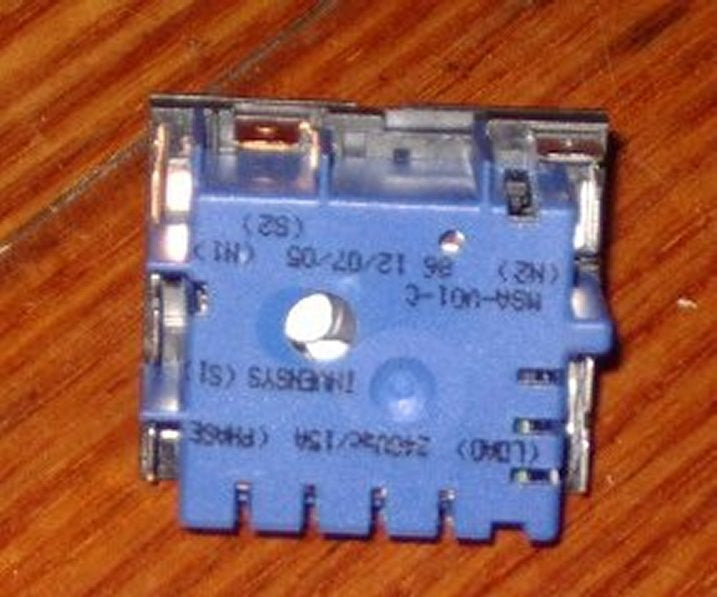 Westinghouse Chef Hotplate Simmerstat Control with Isolated Pilot - Appliance Part No. 0534001655