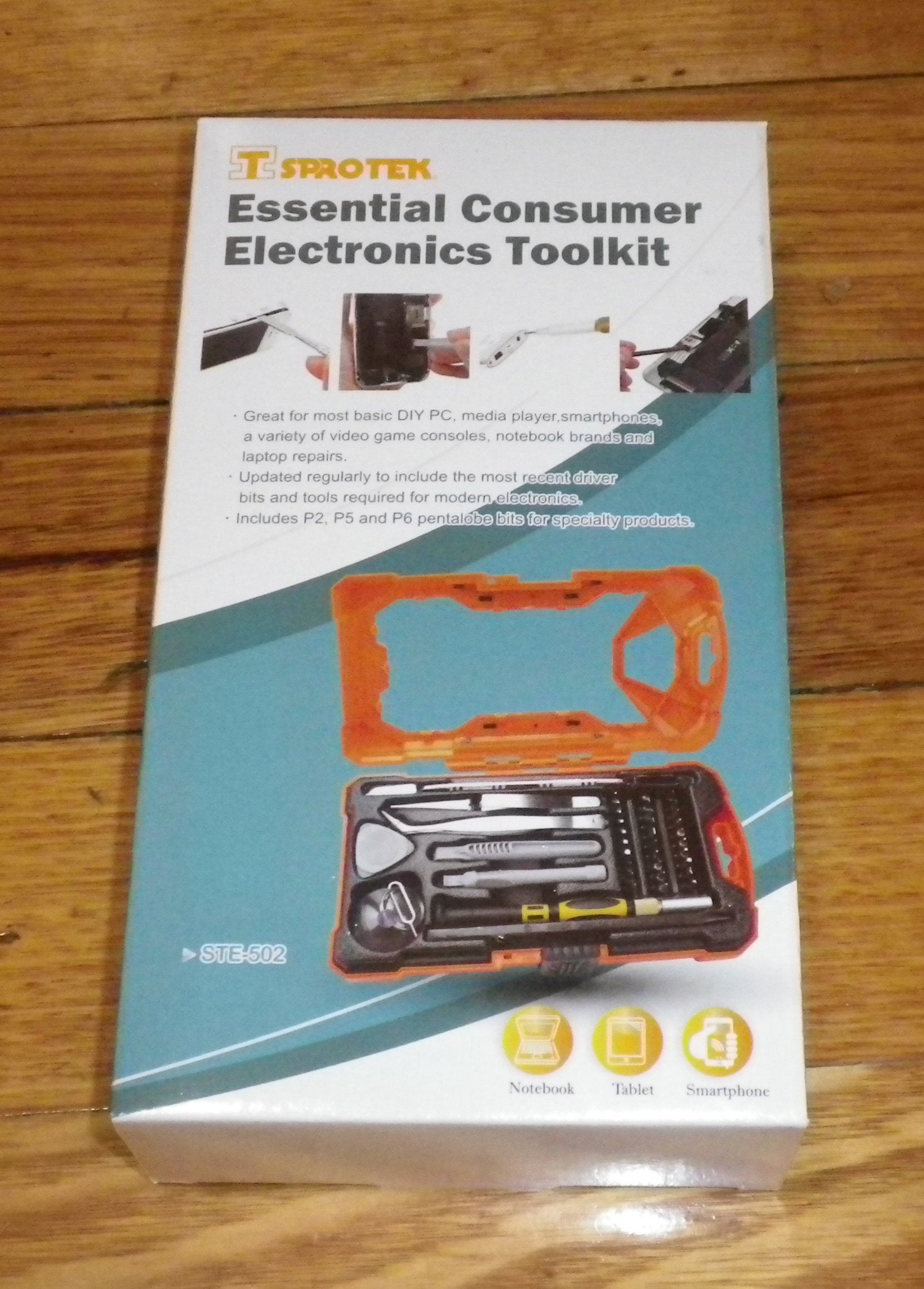 T-Sprotek High-Quality 42-Piece Consumer Electronics Tool Set - STE-502