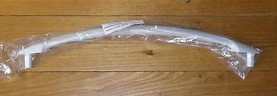 High - Quality White Grill Handle for Chef and Electrolux Ovens - Genuine Part No. 0050010700
