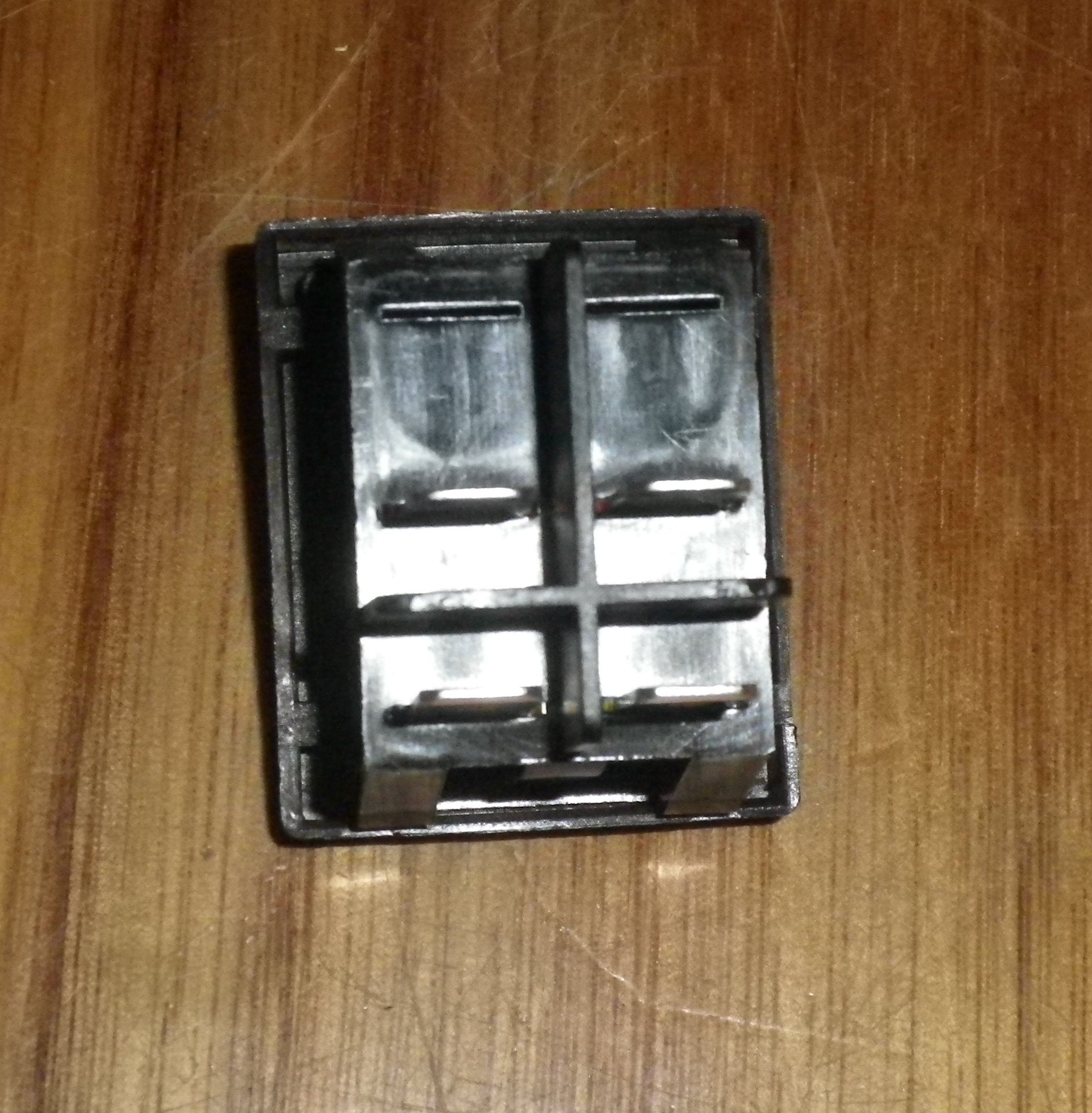 8 Amp Red Lit Double Pole Single Throw (DPST) Rocker Switch - Product Part # A31H