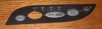 Fisher & Paykel Nautilus DW920 Satin Black Front Control Panel Escutcheon FP521813