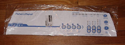 Fisher & Paykel MW058 and MW059 Front Panel Adhesive Decal Replacement - Part # FP479524