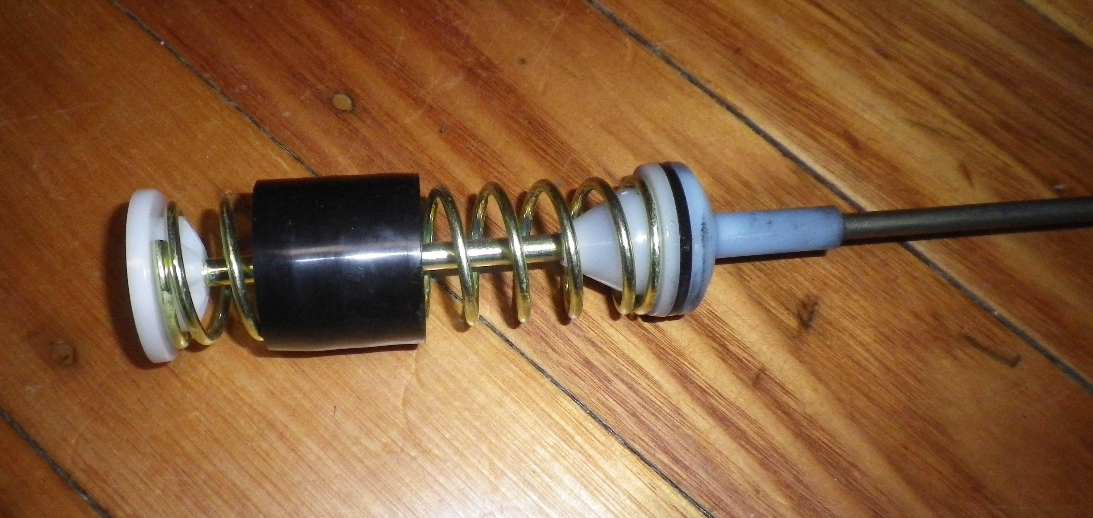 Single Samsung Top Load Washer Suspension Rod with White Cup - Genuine Part # DC97 - 05280U