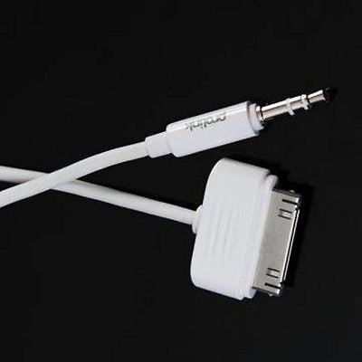 Prolink Premium Quality 2-Meter Audio Cable - 3.5mm Stereo Plug to Apple iDock Plug (Part # MP149)