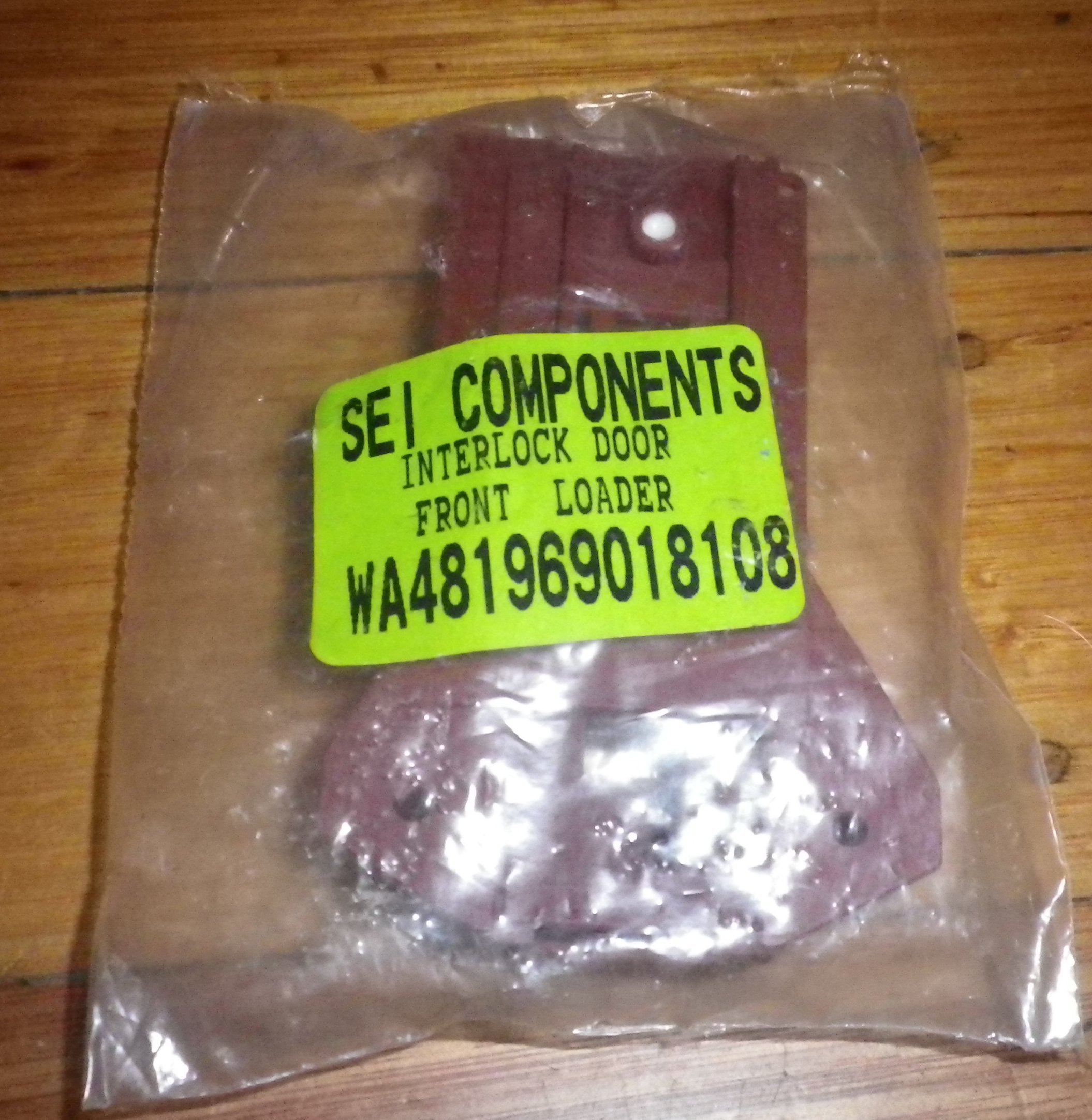Whirlpool Early Version Front Loading Washing Machine Door Interlock Switch - Part Number WA481969018108