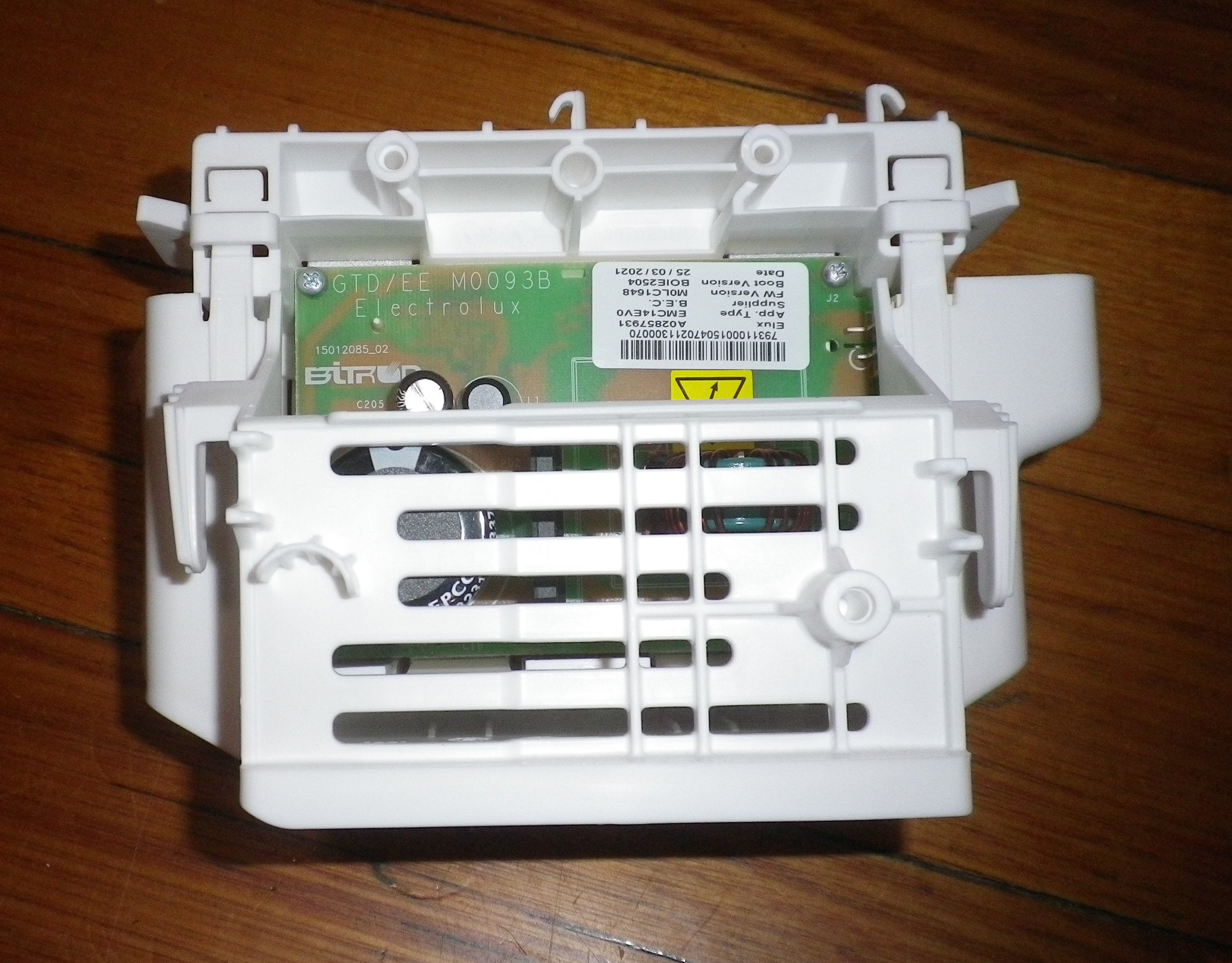 Authentic AEG LF8E8411A Front - Loading Washer EMC14 Main Motor Control Printed Circuit Board - Part Number 30414539