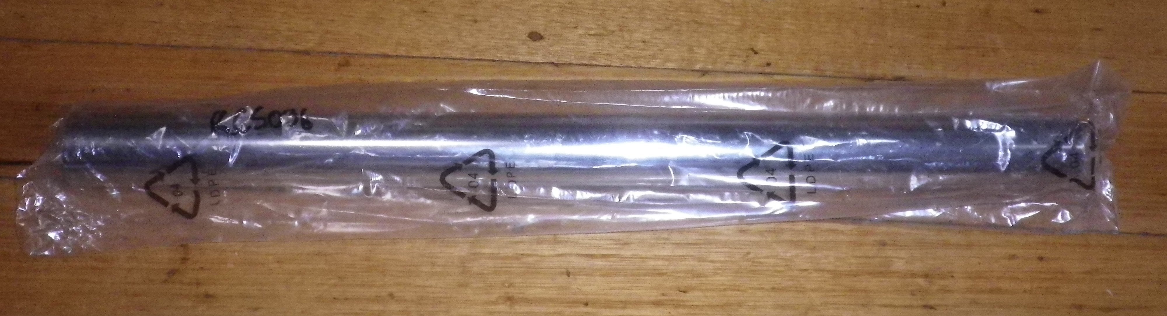 High - quality 50.5cm x 36mm Chrome Vacuum Pipe Compatible with AEG and Makita - Part # RCS036