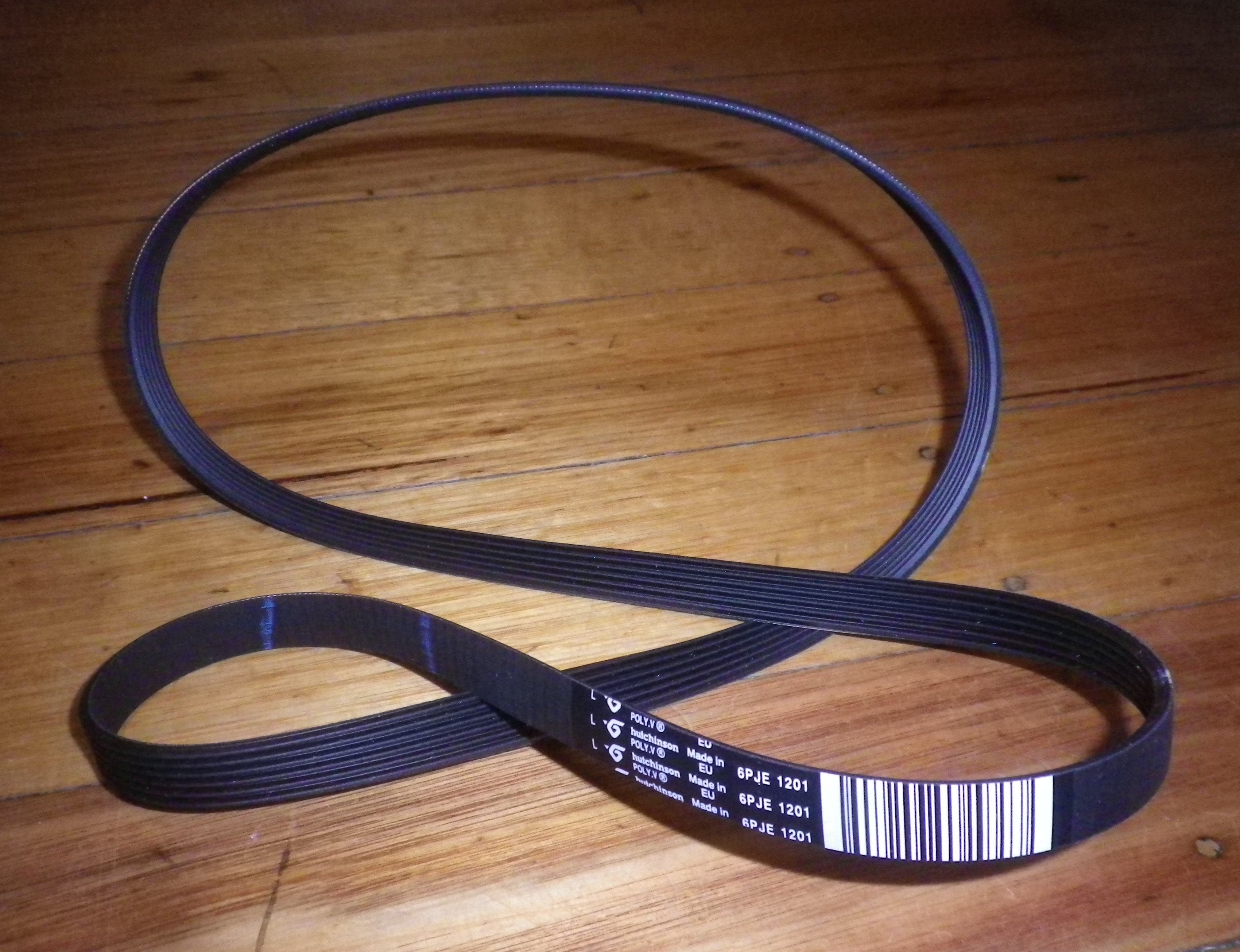 Ariston Aqualtis Front Loader 6PJE1201 Drum Belt - Genuine Part C00119126