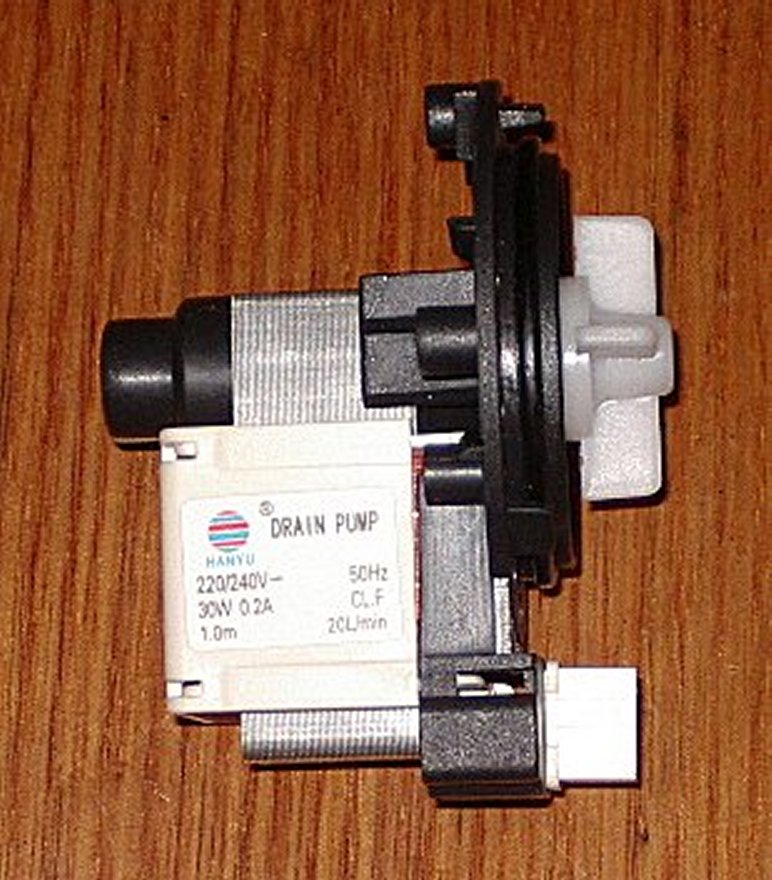 Universal Magnetic Electric Pump Motor Body for Washing Machines and Dishwashers - Part Number H051FL