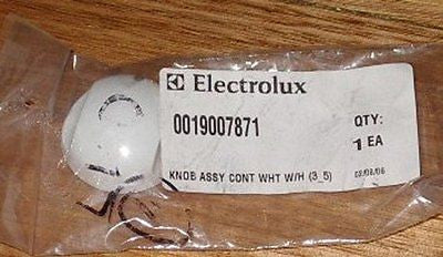 Westinghouse Control Knob for White Electric Stove Hotplate - Genuine Part # 0019007871