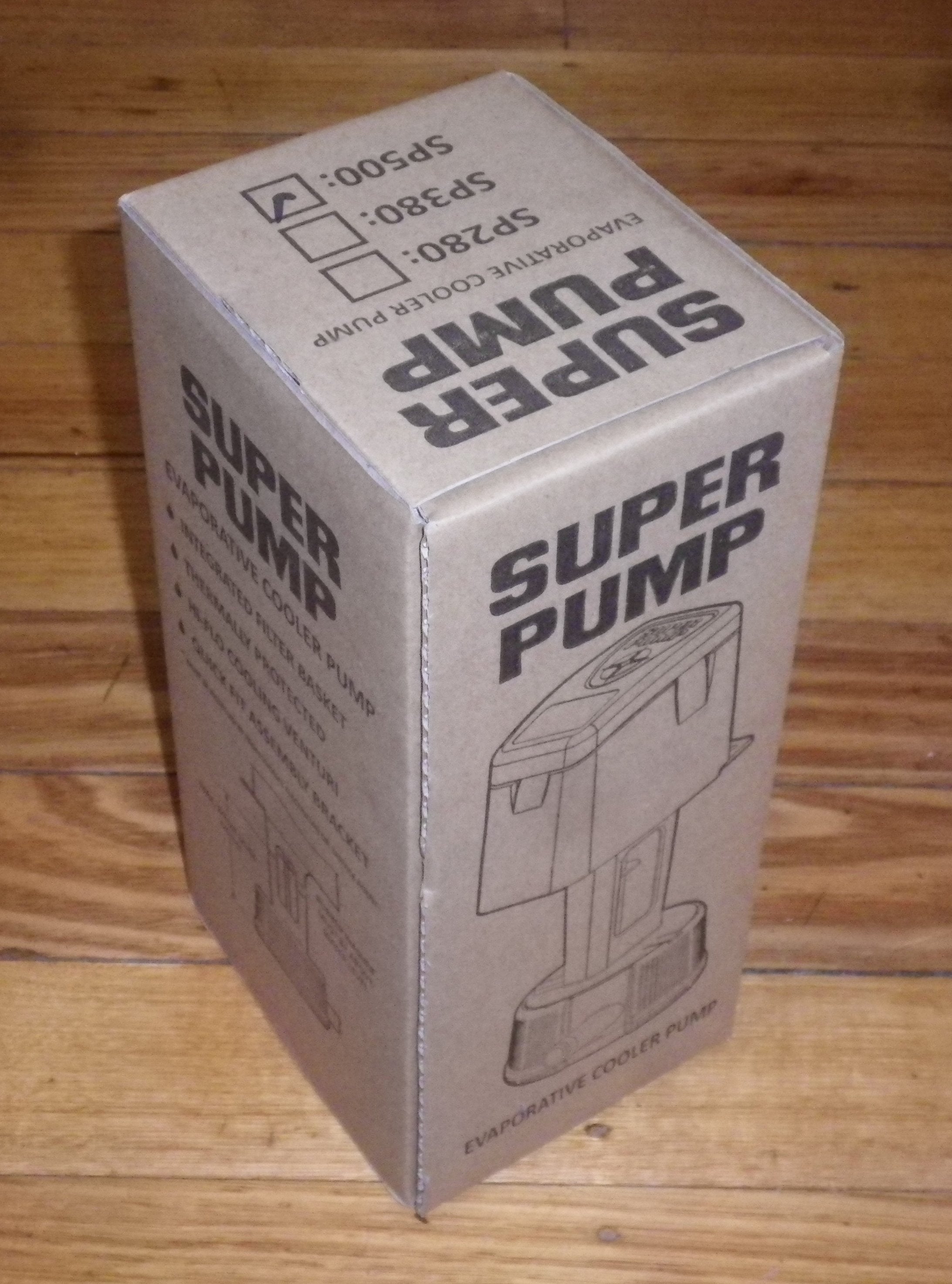 Universal SuperPump for Evaporative Coolers - High - Capacity Water Pump with 50 Litres per Minute Flow, Part # SP500