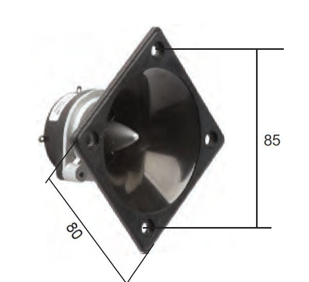 Daichi 100W Max Piezo Horn Tweeter Speaker - Model HT100A