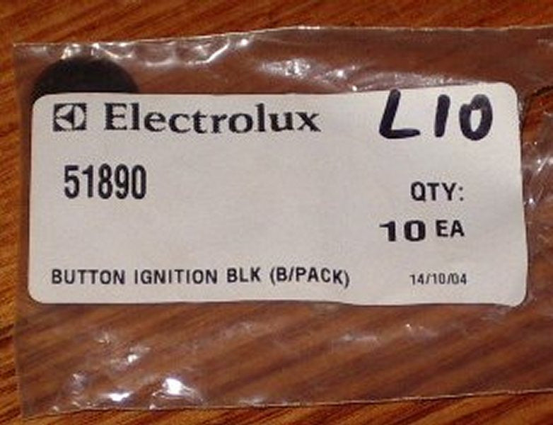 Chef Gas Stove and Oven Rubber Igniter Button Protective Cover - Replacement Part # 51890