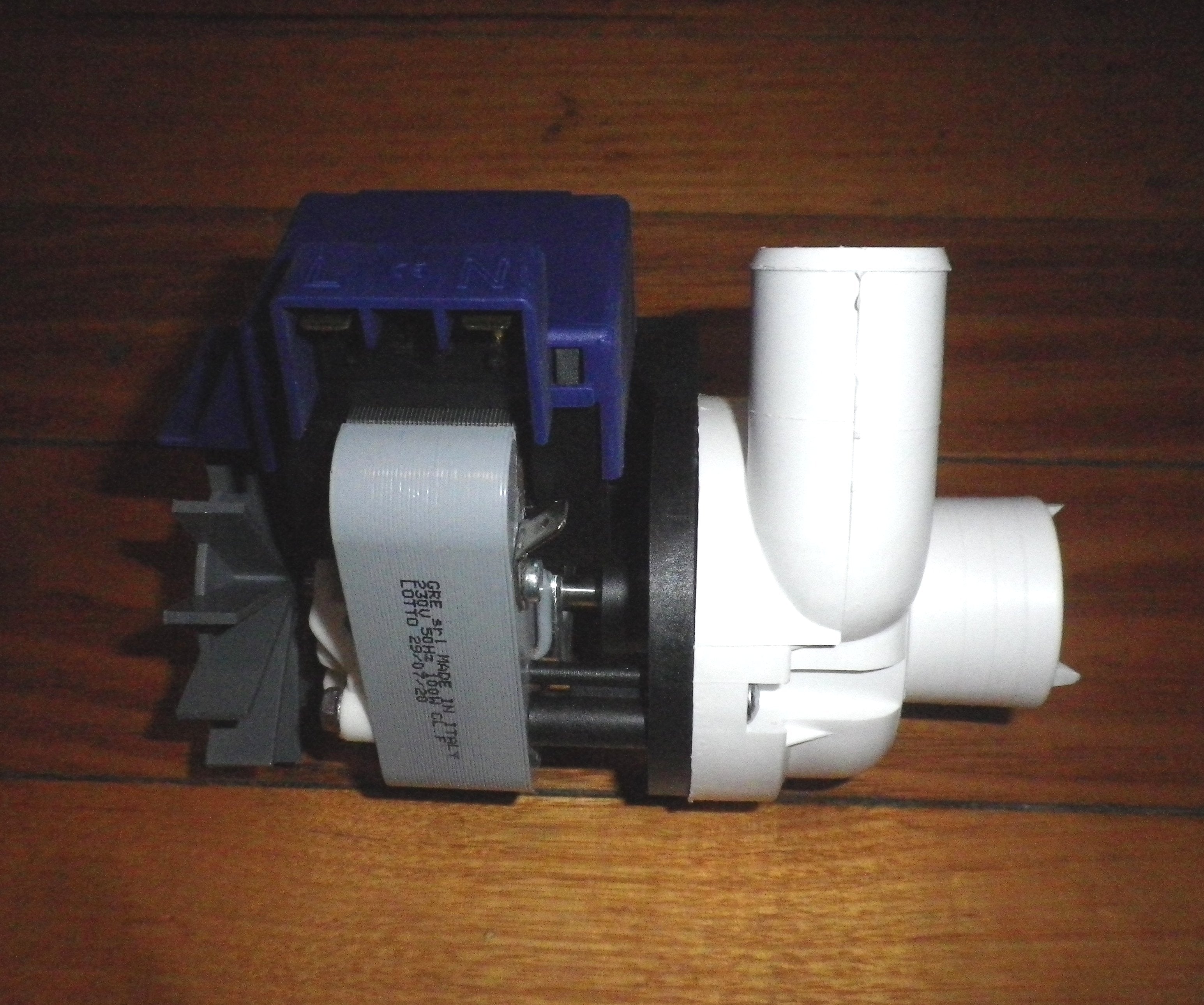 Aftermarket Replacement Electric Pump Motor for Early Hoover Washing Machines - Part Number H051ASP