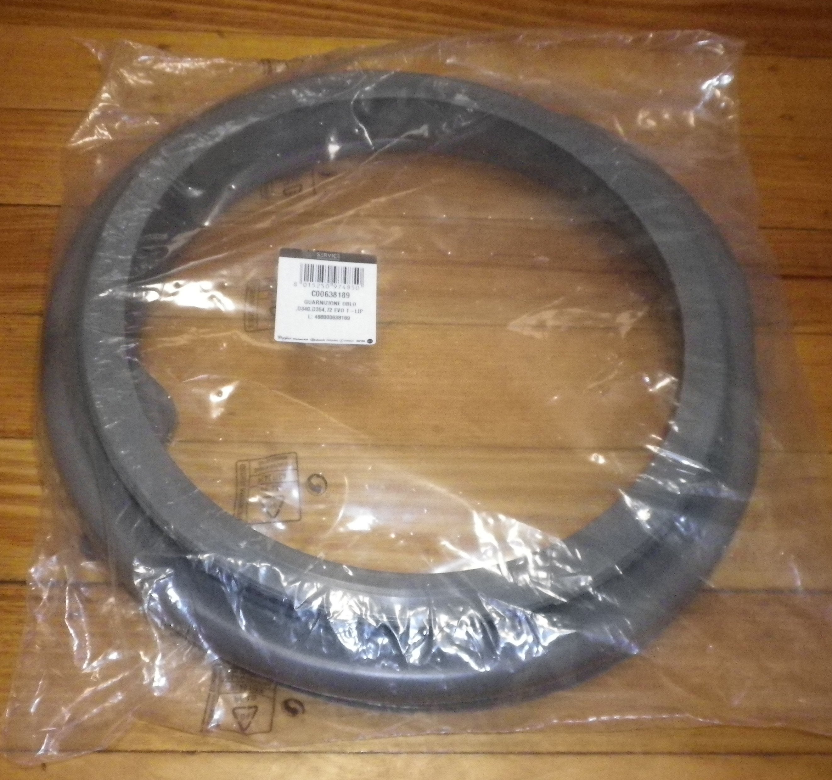 Ariston N84WAU Front Loader New - Style Door Gasket, Part # C00638189