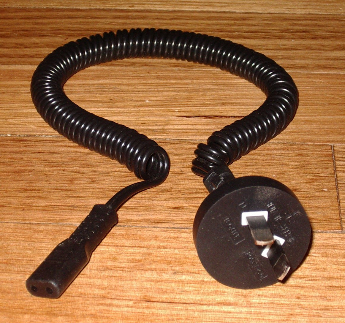 Braun Curly Shaver 2-Pin Australian AC Power Lead - Part # 7002225