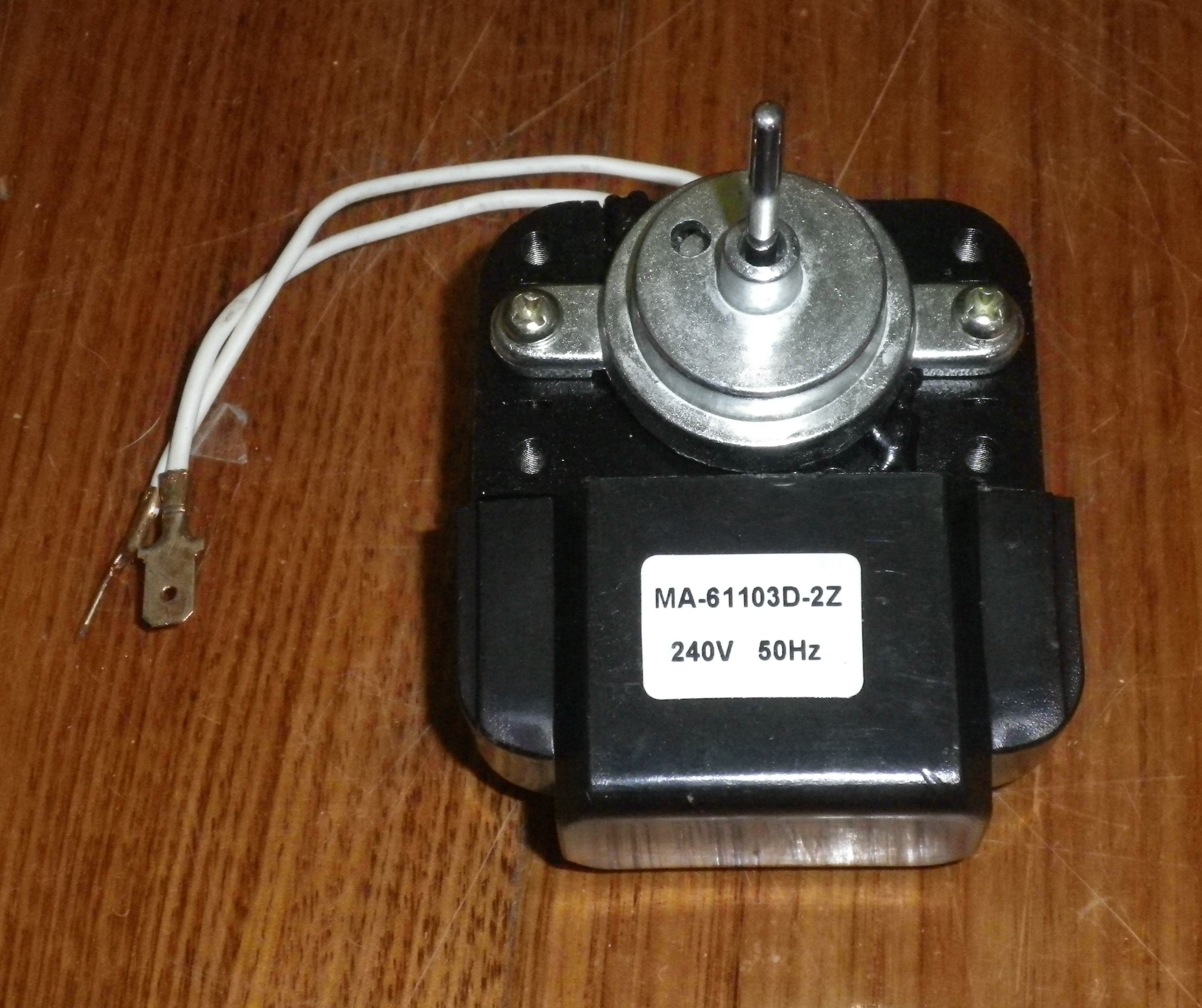 Universal Reversible Small Evaporator Fan Motor - Part RF039M