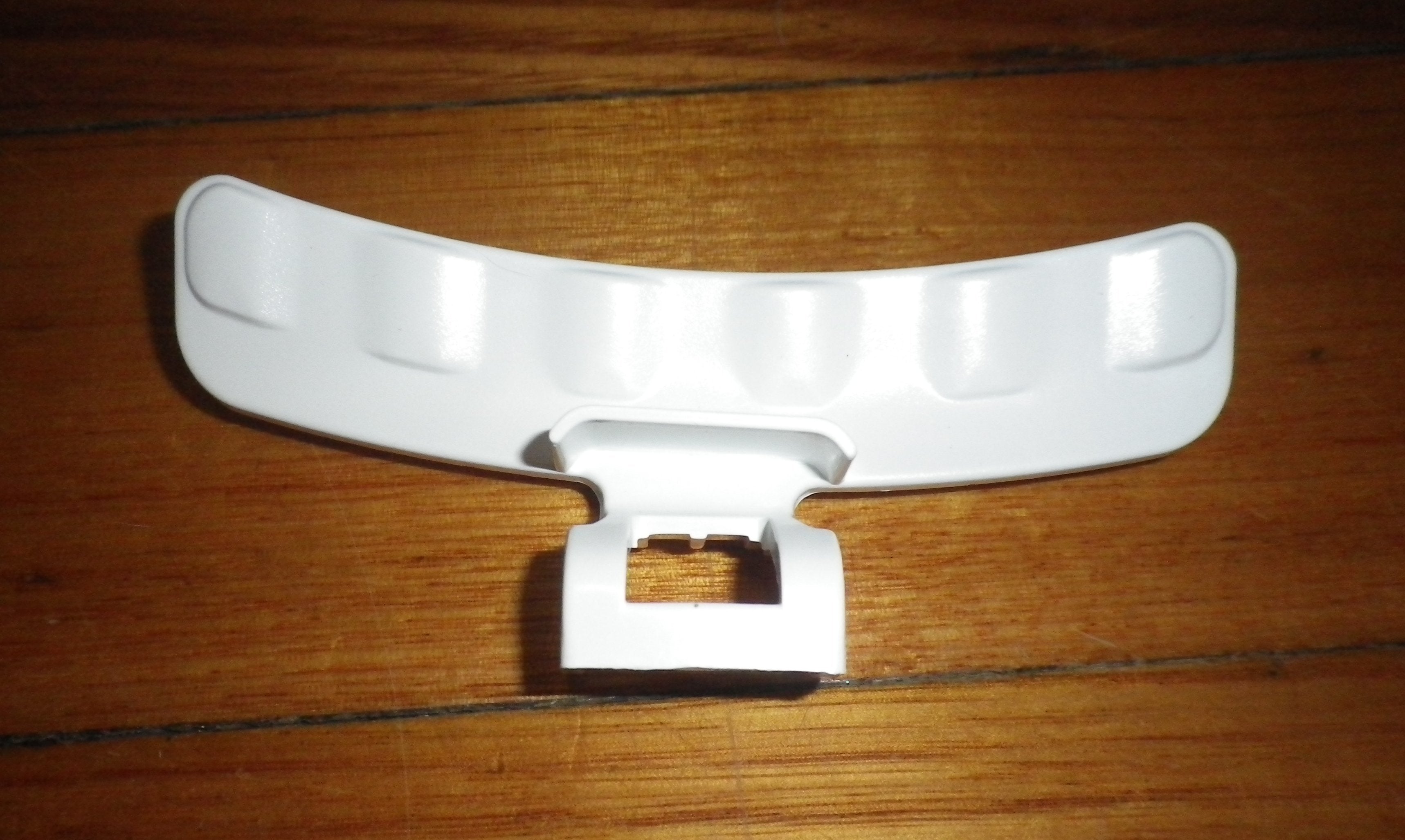 Samsung Front Loader Washing Machine White Door Handle Lever - Replacement Part # DC64-01524B