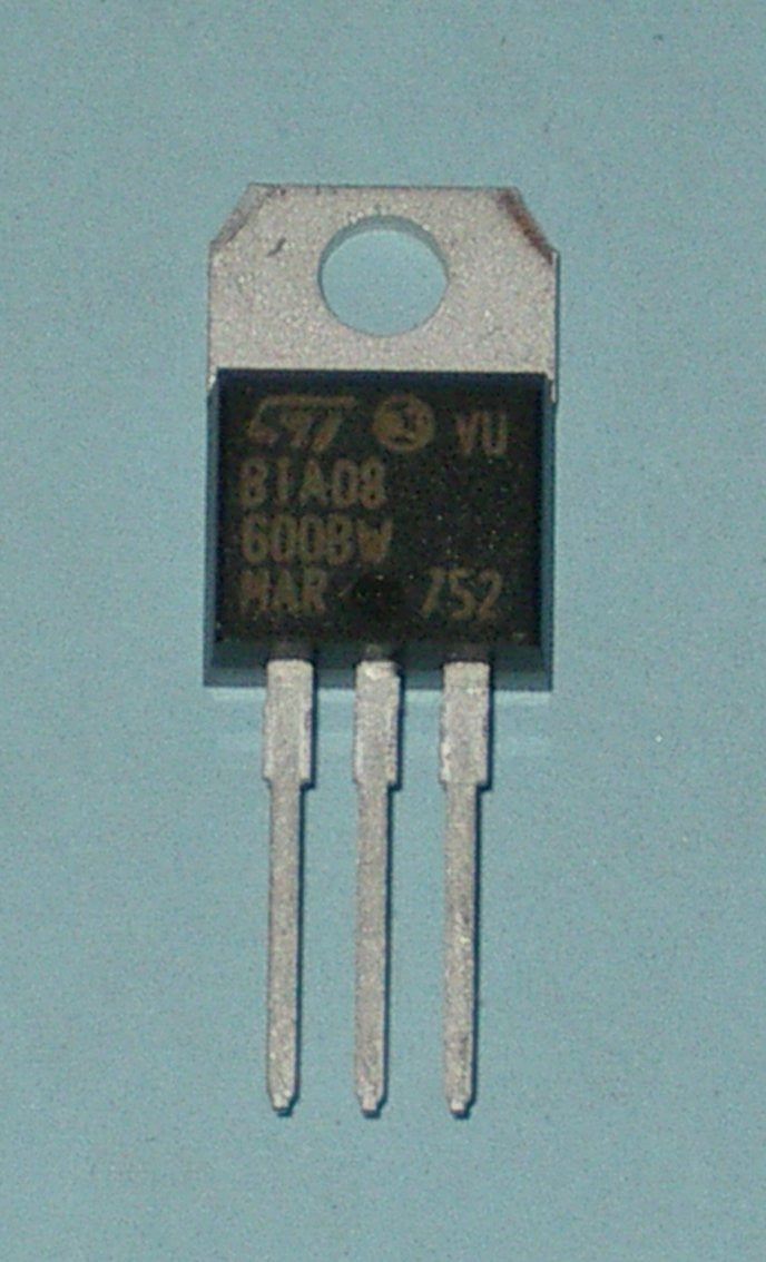 High - Performance 600 - Volt 8 - Amp Snubberless 4Q Triac BTA08 - 600BW for Electronic Switching Applications
