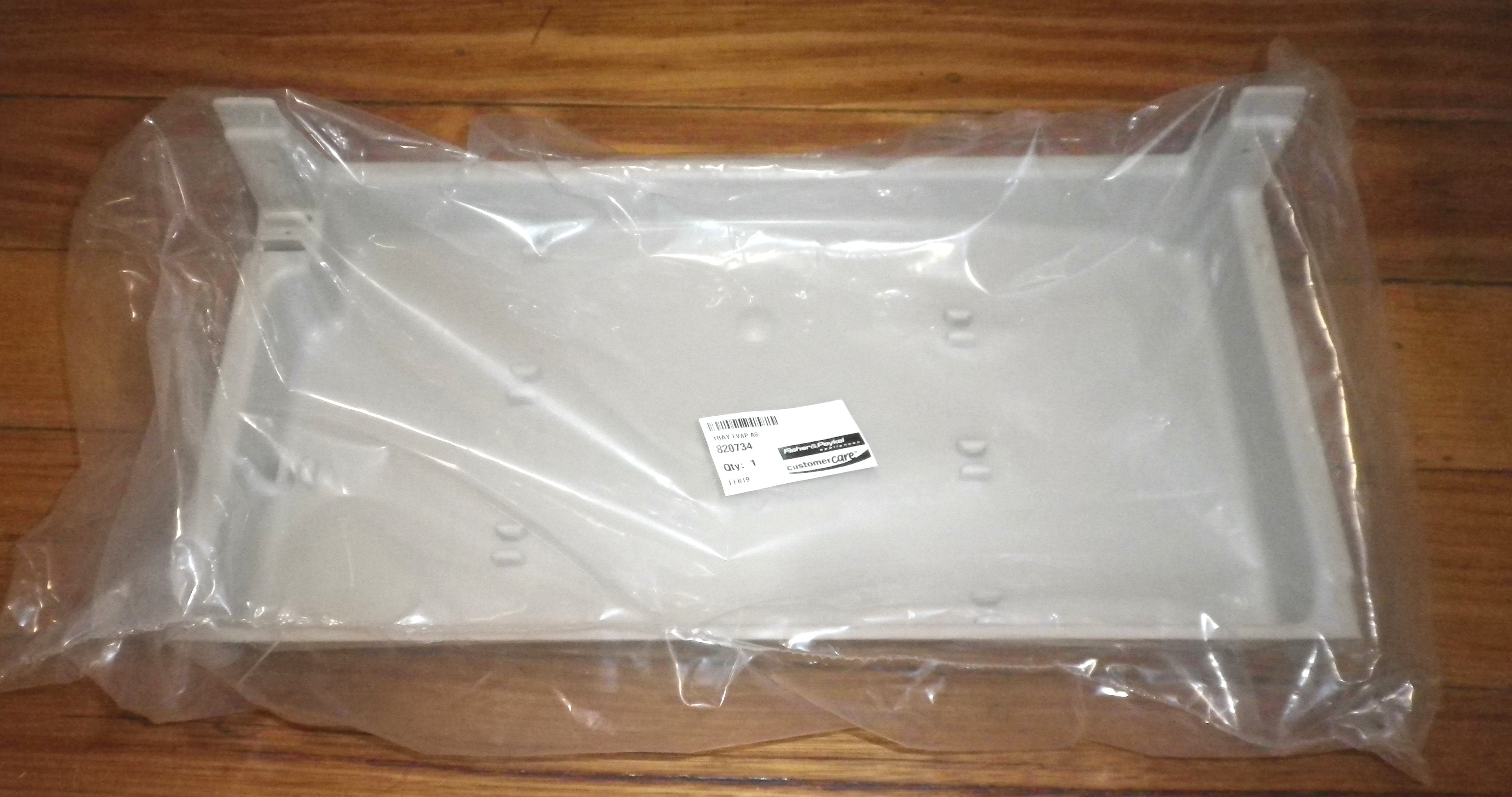 Fisher & Paykel Refrigerator Defrost Water Evaporation Tray Replacement Part - FP820734, 820734