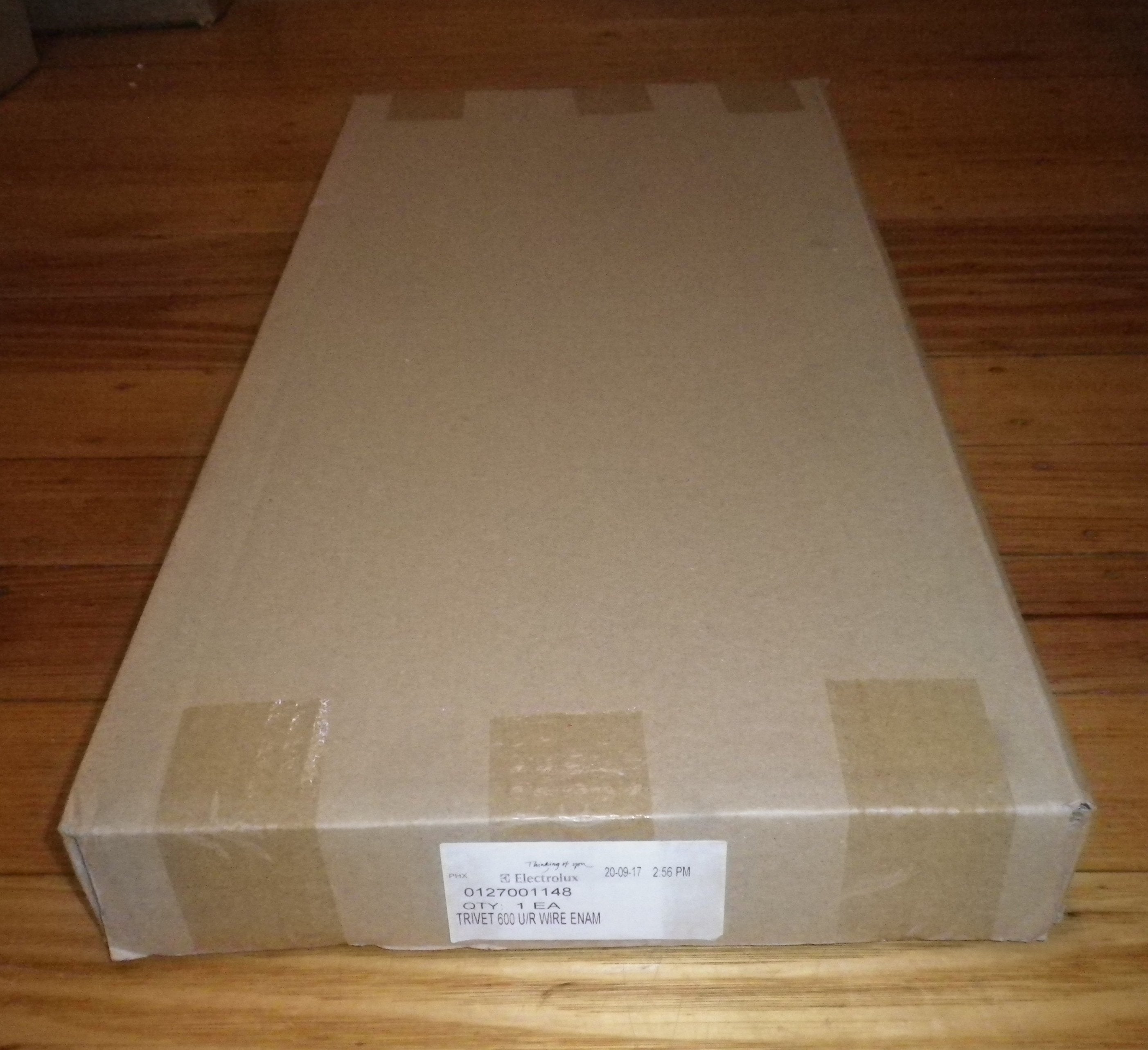 Chef, Electrolux, Simpson 600mm Gas Stove Standard Enamel Trivet with Rubber Feet - Replacement Part # 0127001148