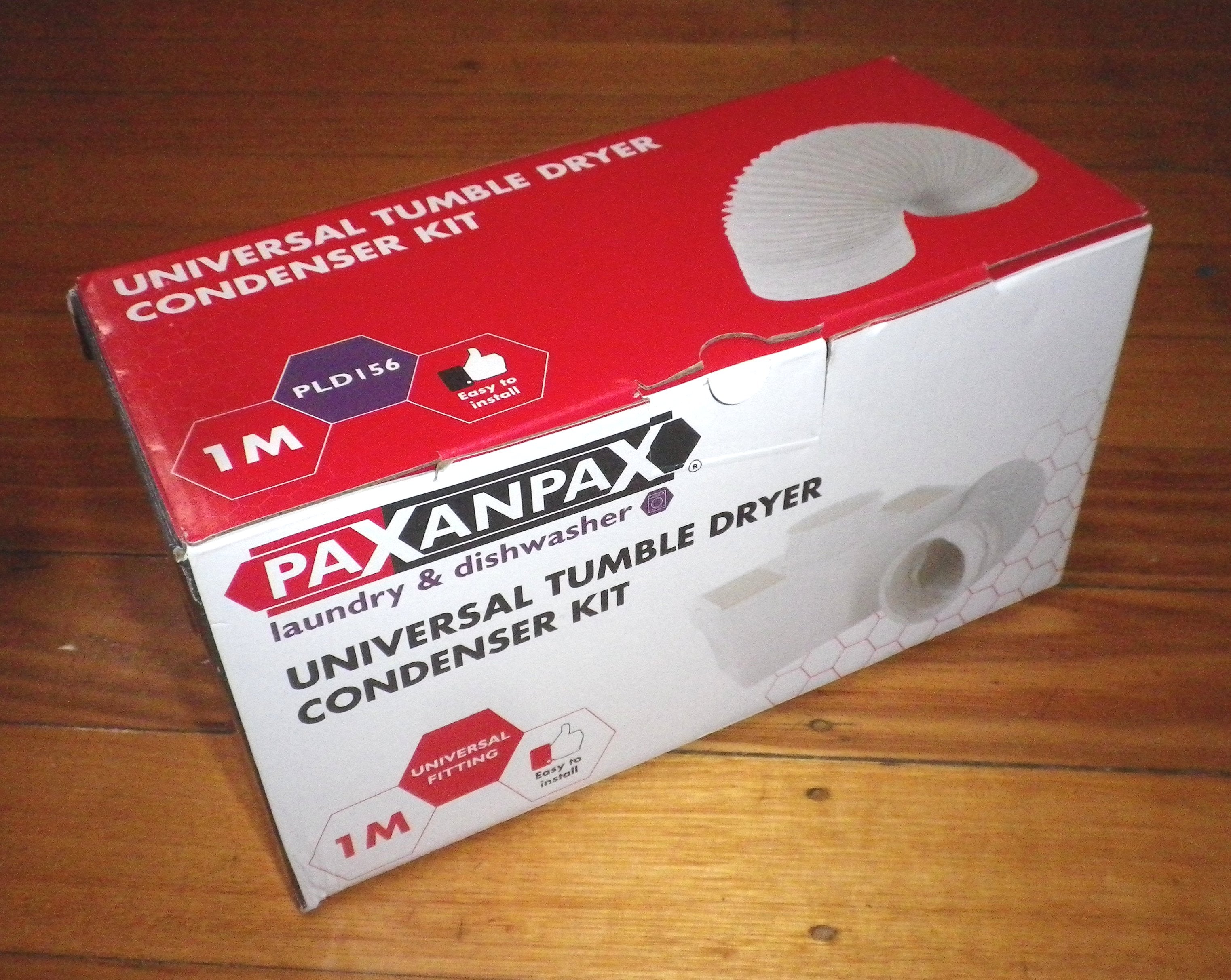 Universal Indoor Condensing Vent Kit for Clothes Dryers - Part # PLD156
