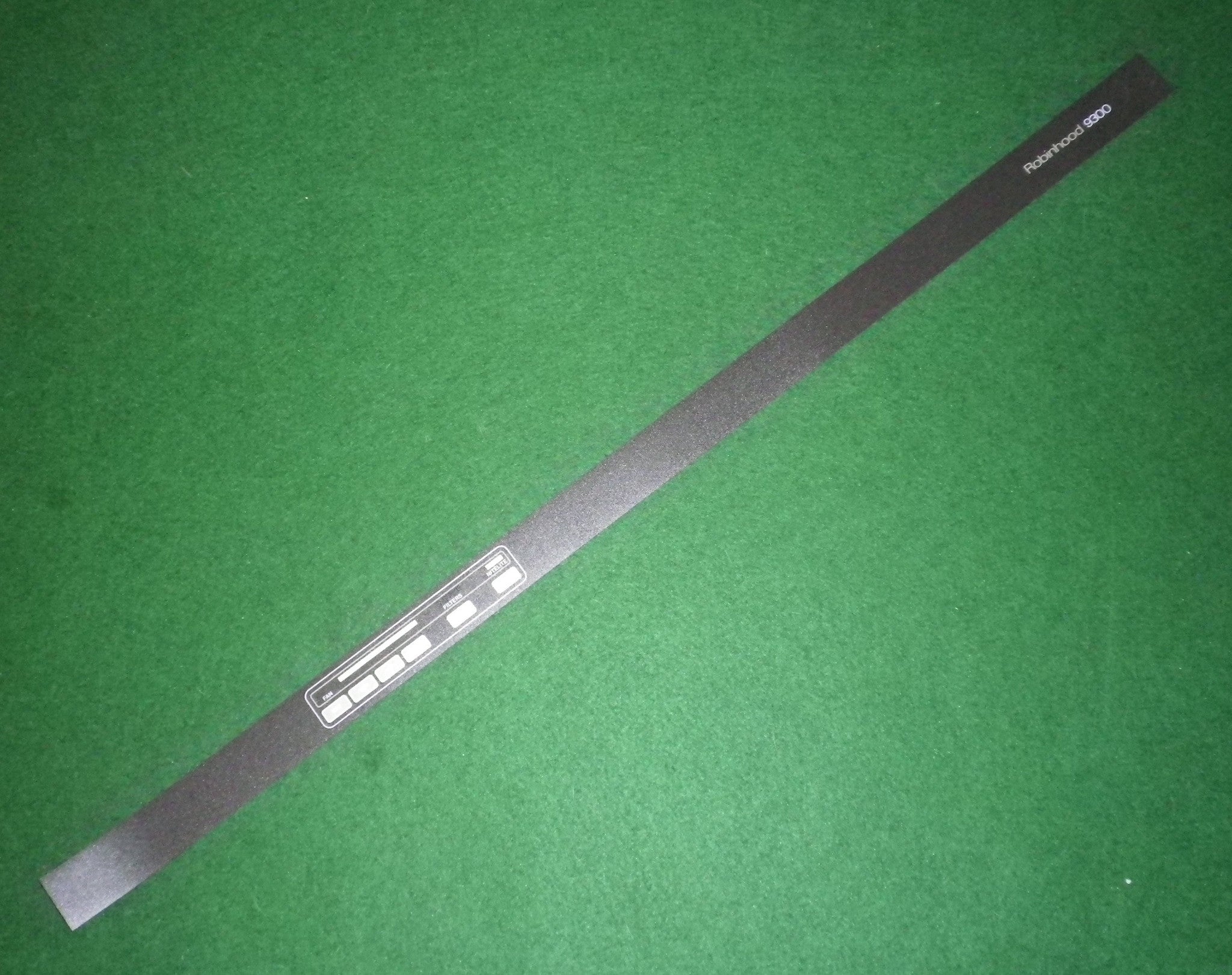Dark Brown Front Panel Decal for Robinhood 9300 900mm Rangehood - Part # 6236