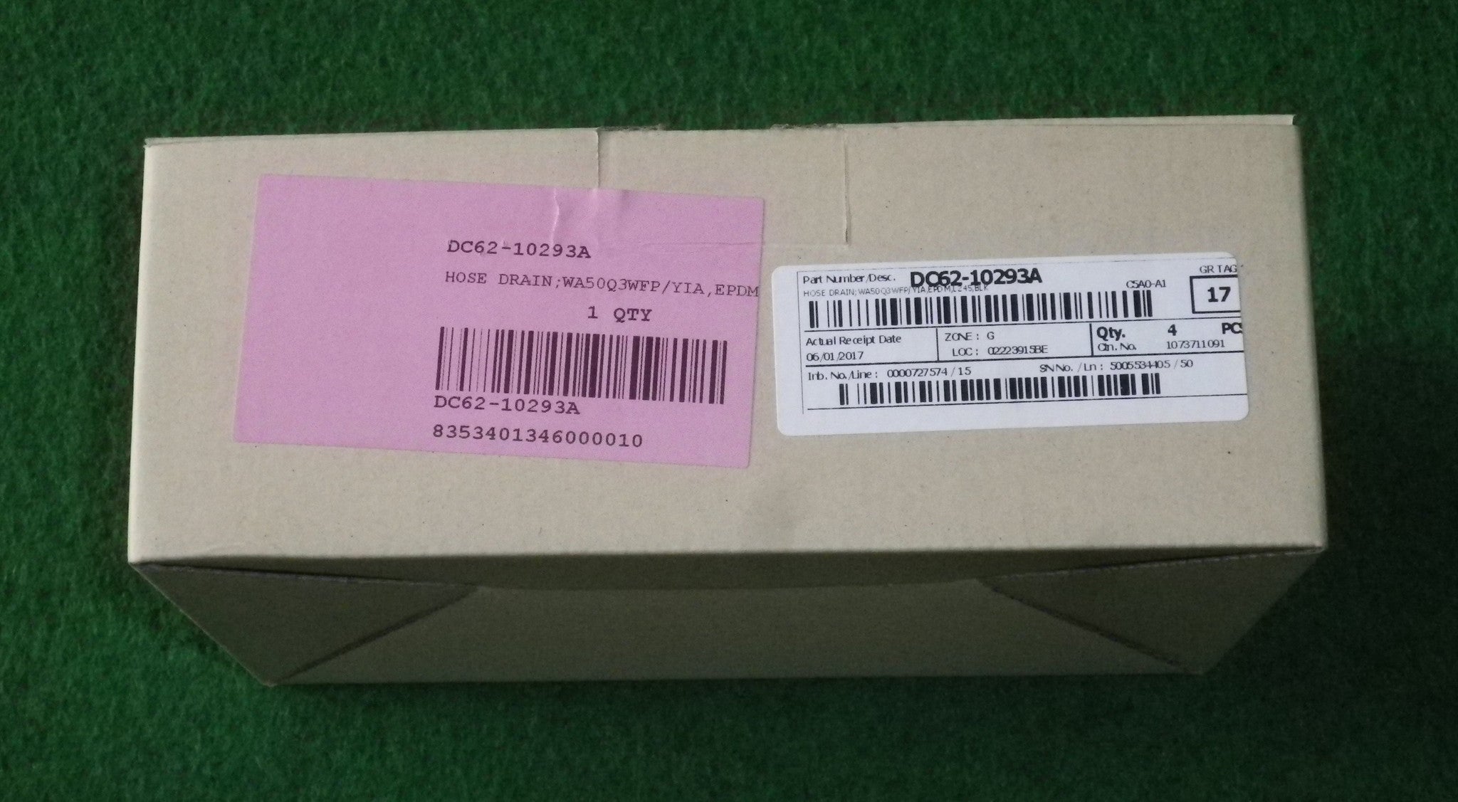 High - Quality Samsung SW50ASP Washing Machine Washer Tub to Pump Connecting Hose - Replacement Part # DC62 - 10293A