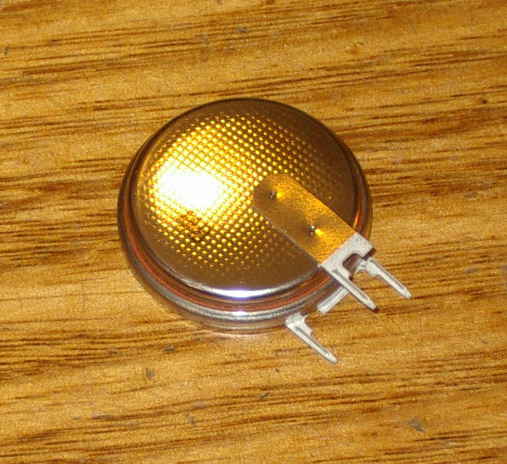 3V CR2450-NRV Lithium Battery with Vertical Mount Solder Tags
