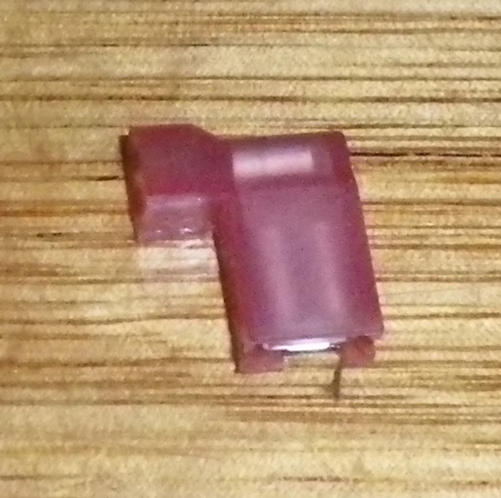 Pack of 25 Red 600V Insulated 4.8mm Female Flag Spade Terminals