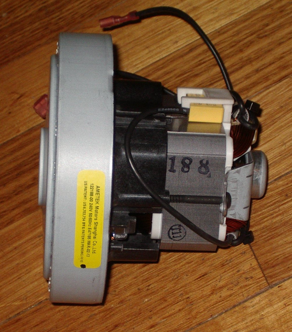 Ametek 1300W Single - Stage Flow - Through Backpack Motor Fan Unit, Part #122188 - 00