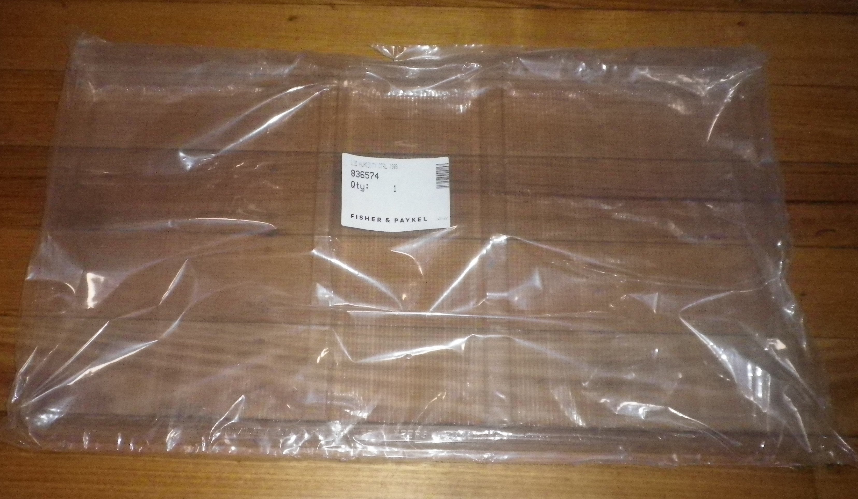 Fisher & Paykel 790 Series Fridge Plastic Humidity Control Cover - Part # FP836574