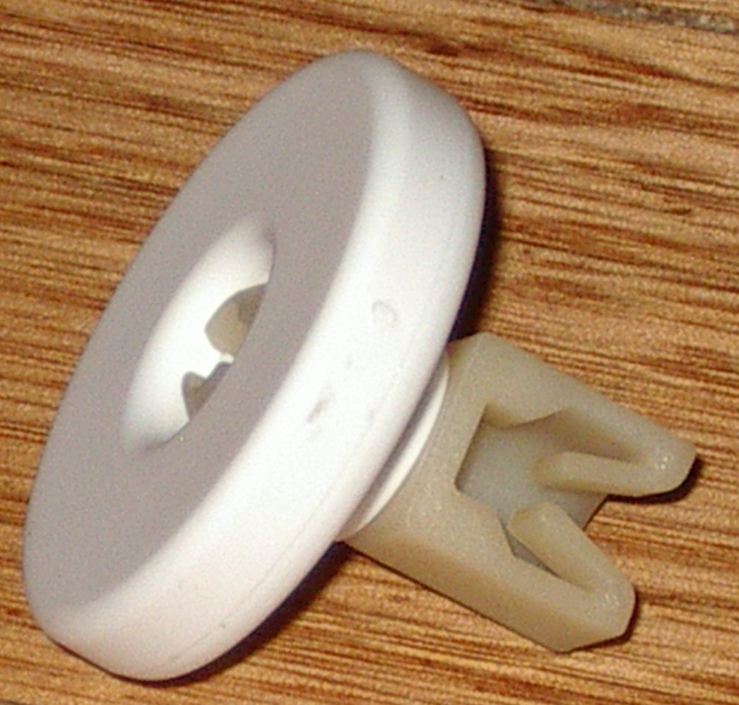 High - Quality Electrolux Blanco Dishwasher Lower Basket White Wheel - Part # 50269748005